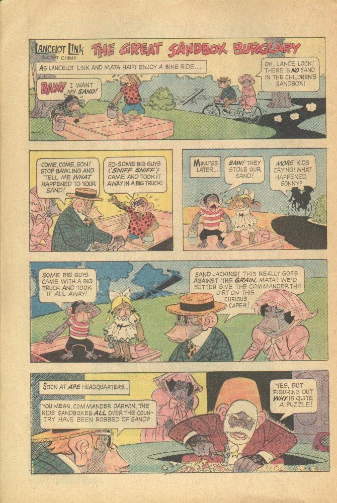 Read online Lancelot Link Secret Chimp comic -  Issue #4 - 23