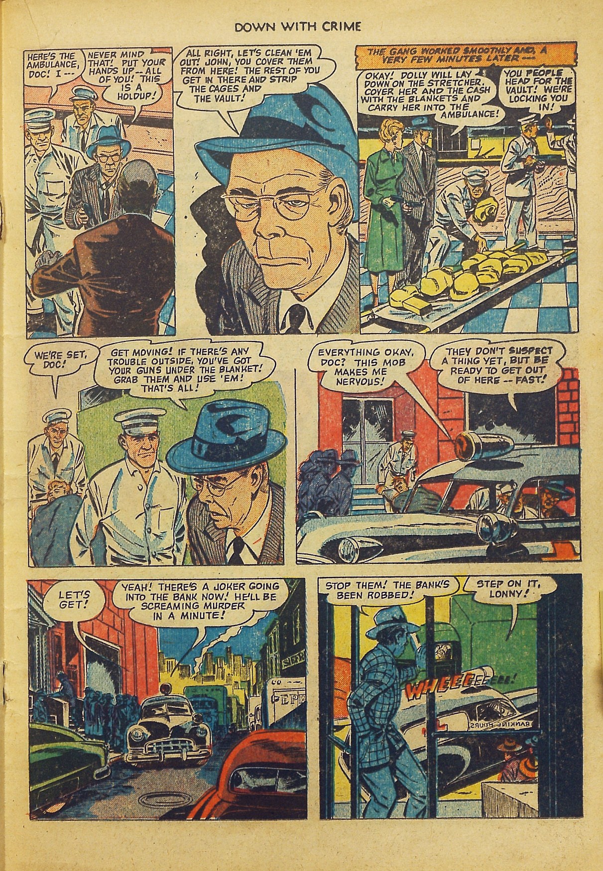 Read online Down With Crime comic -  Issue #4 - 19