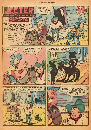 Read online Ken Maynard Western comic -  Issue #6 - 12