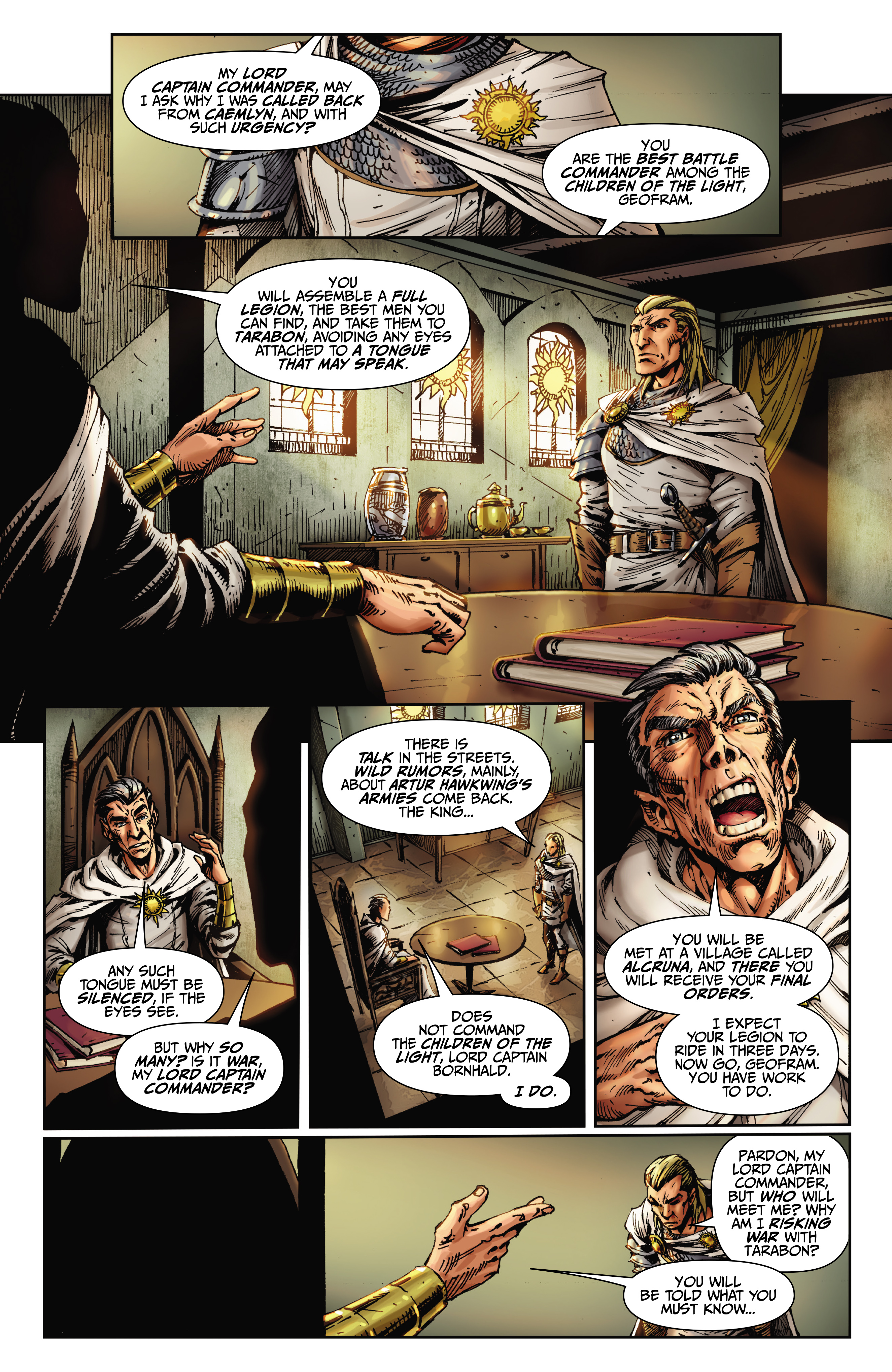 Read online Robert Jordan's The Wheel of Time: The Great Hunt comic -  Issue #2 - 4