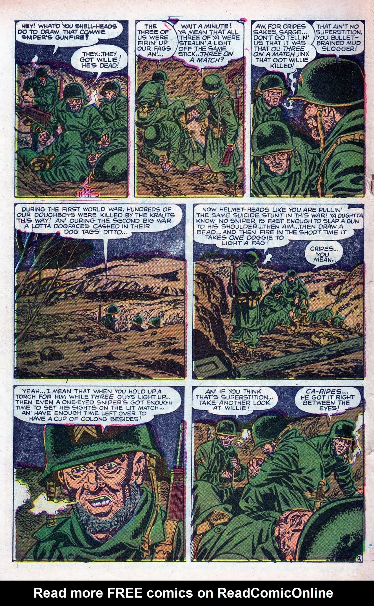 Read online War Action comic -  Issue #2 - 4