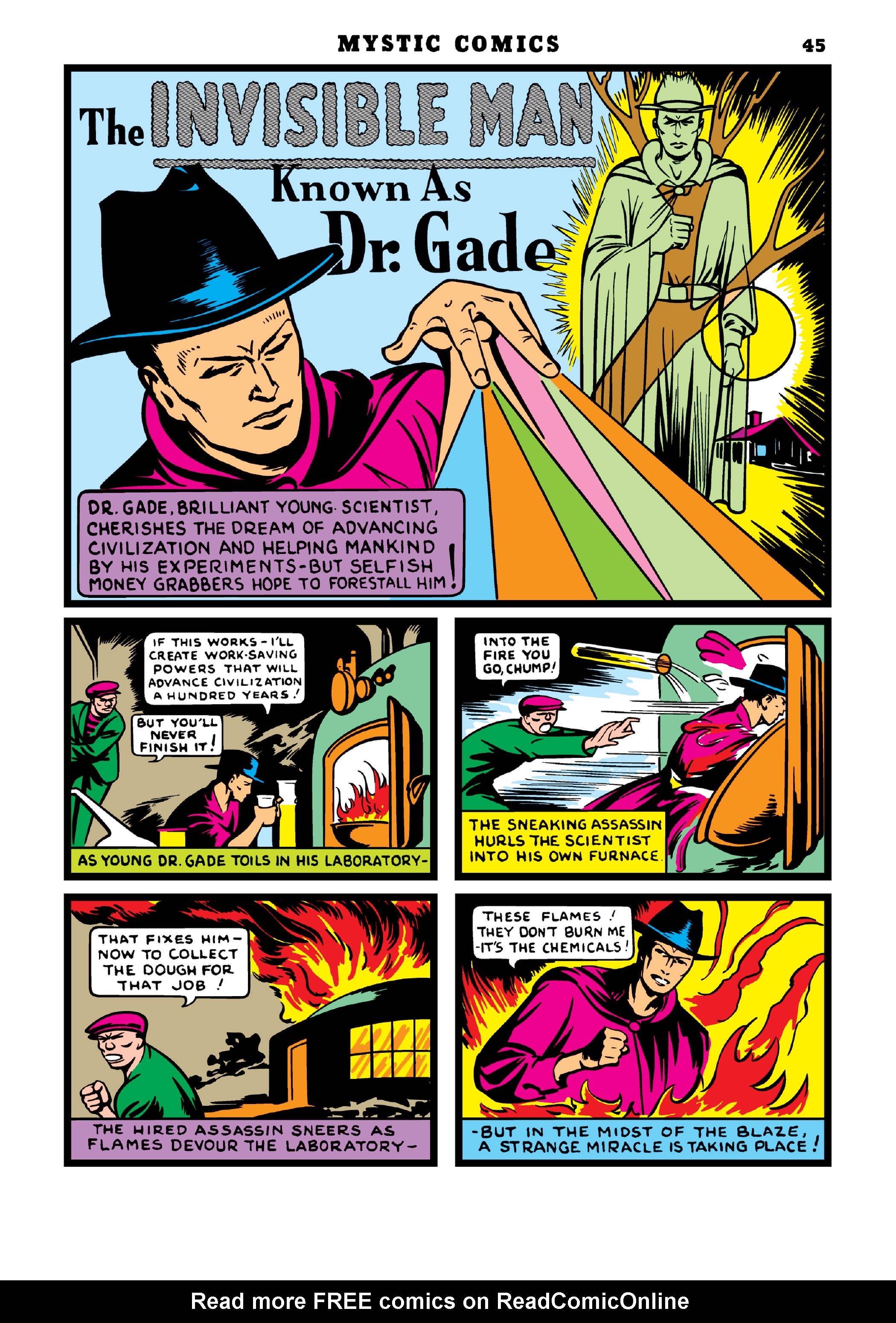Read online Mystic Comics comic -  Issue # (1940) _Marvel Masterworks - Golden Age  (Part 2) - 20
