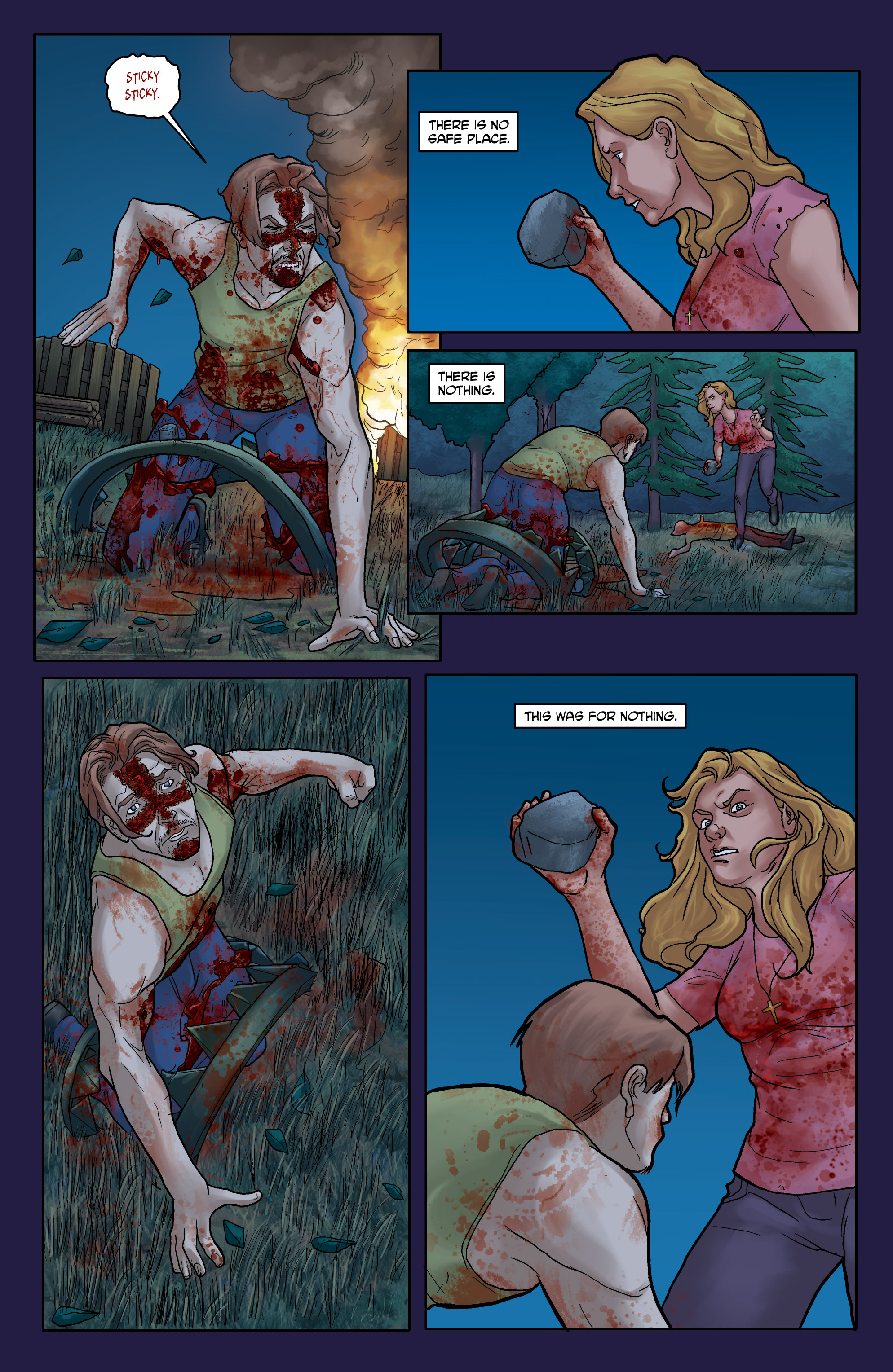 Read online Crossed: Badlands comic -  Issue #61 - 23