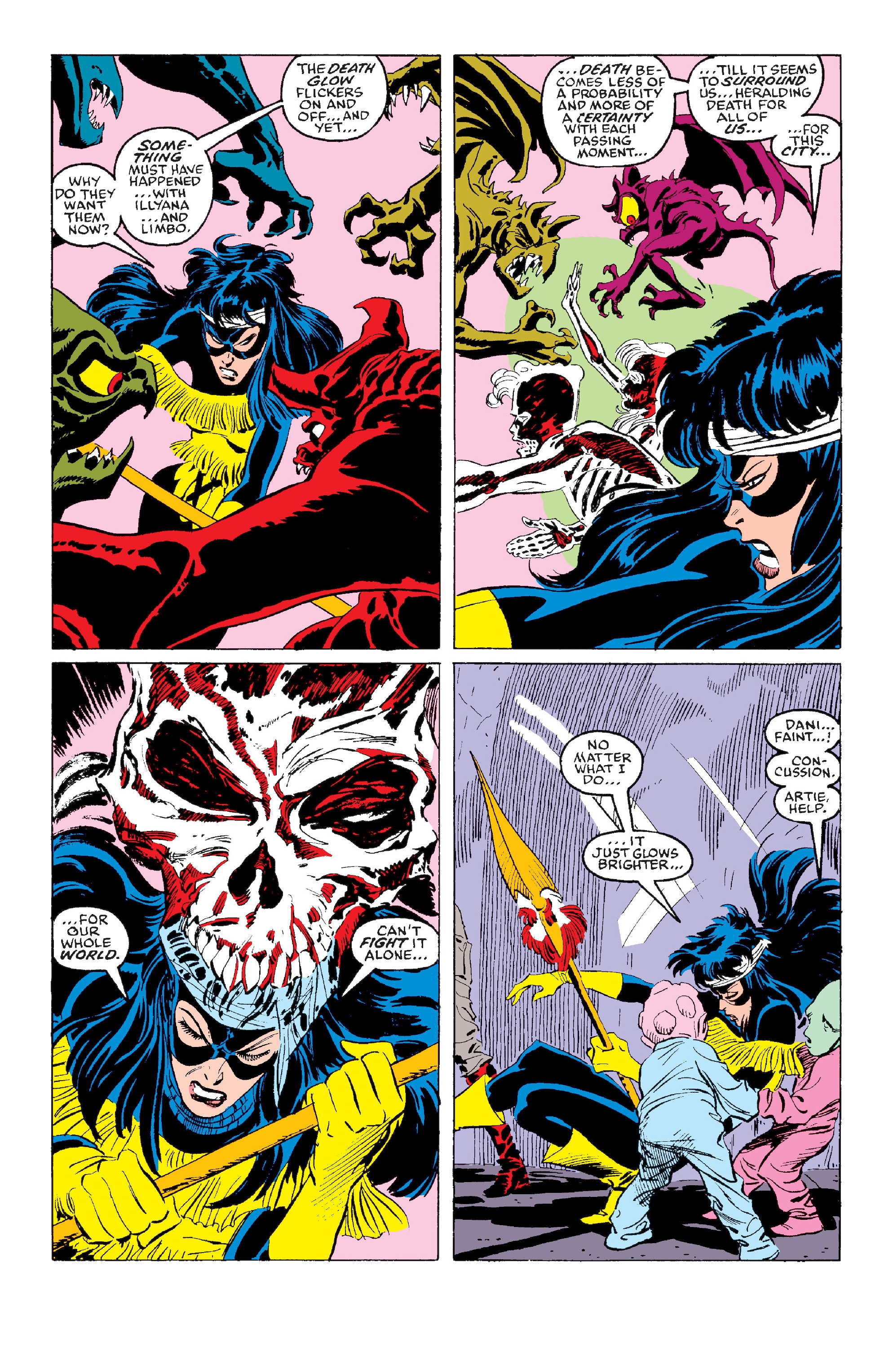 Read online The New Mutants comic -  Issue # _Omnibus 3 (Part 8) - 22