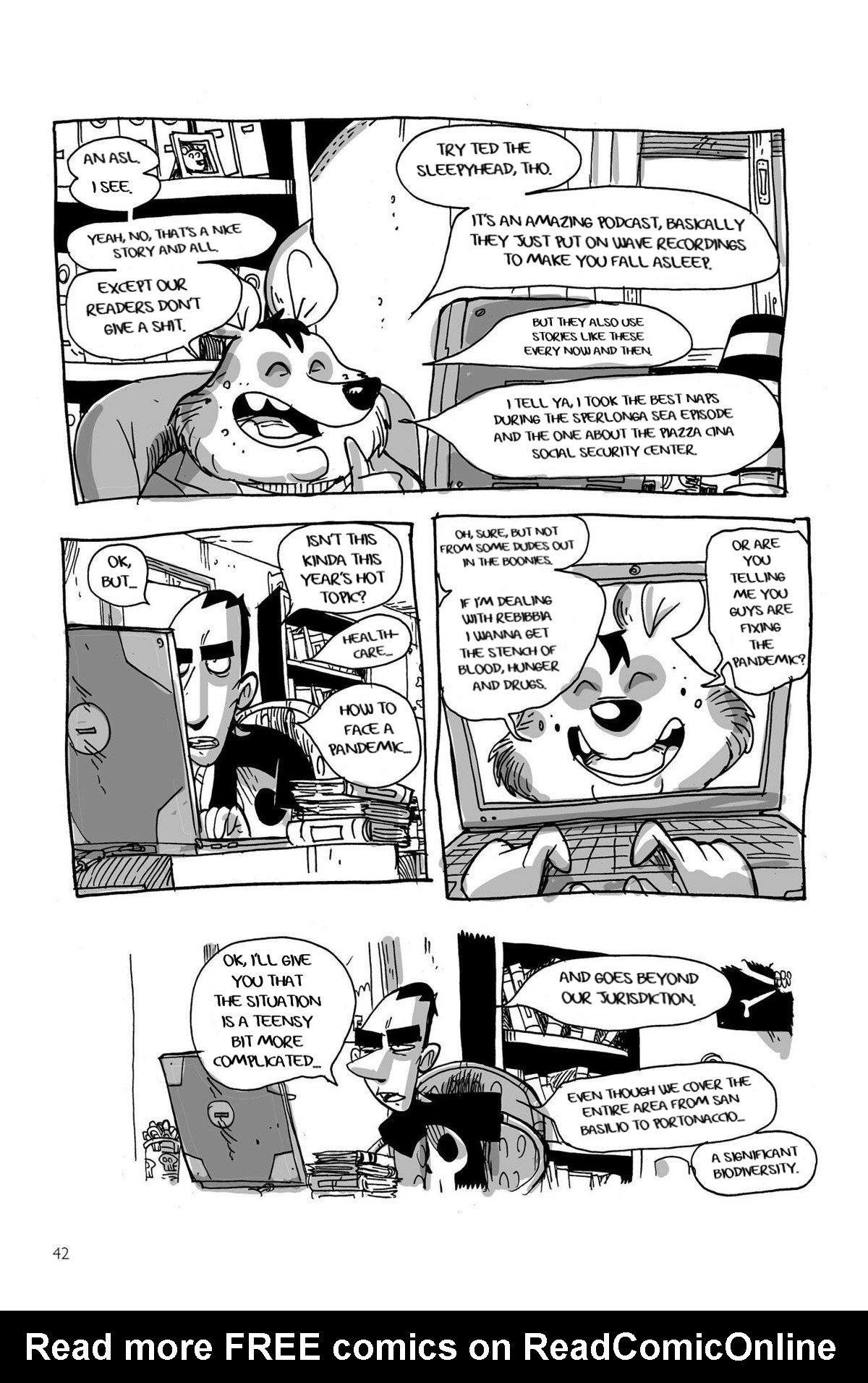 Read online All Quiet on Rebibbia's Front comic -  Issue # TPB (Part 1) - 41