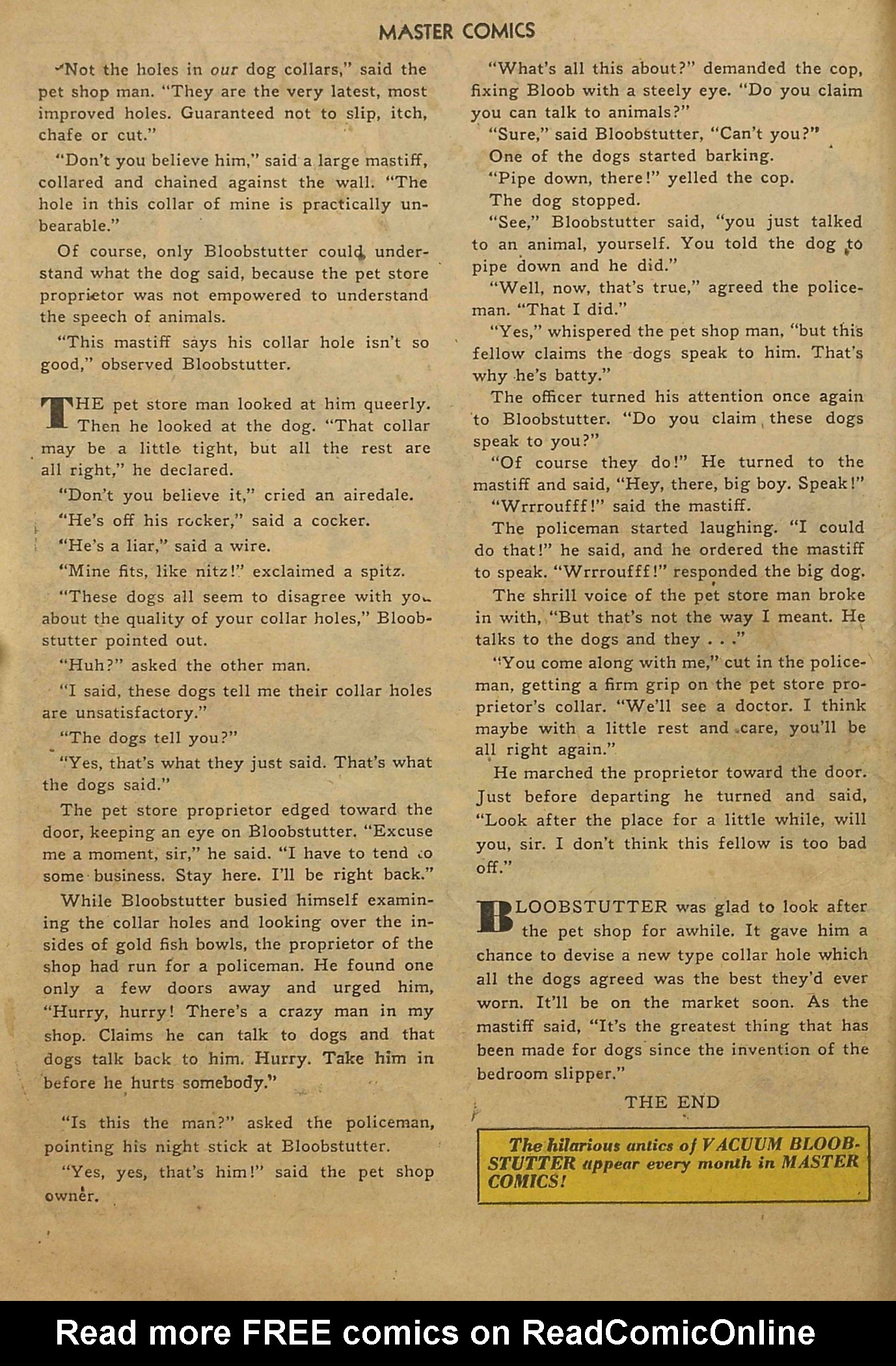 Read online Master Comics comic -  Issue #107 - 19