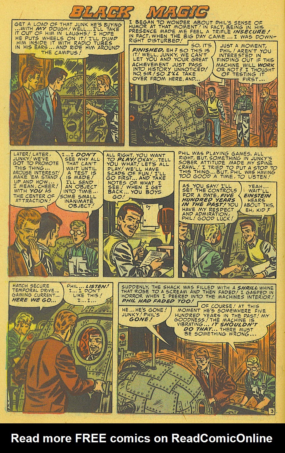 Read online Black Magic (1950) comic -  Issue #21 - 14