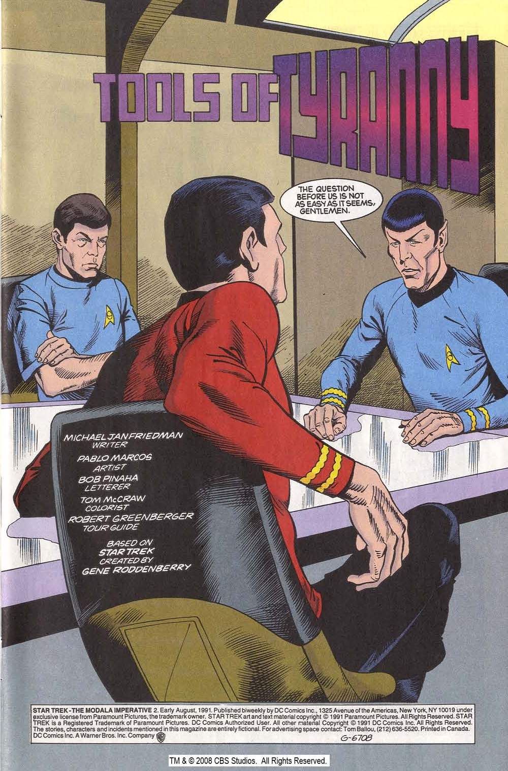 Read online Star Trek: The Modala Imperative comic -  Issue #2 - 3