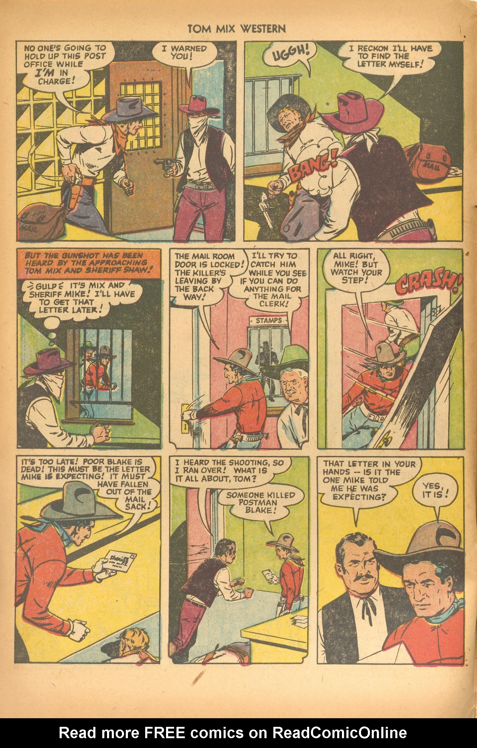 Read online Tom Mix Western (1948) comic -  Issue #49 - 6
