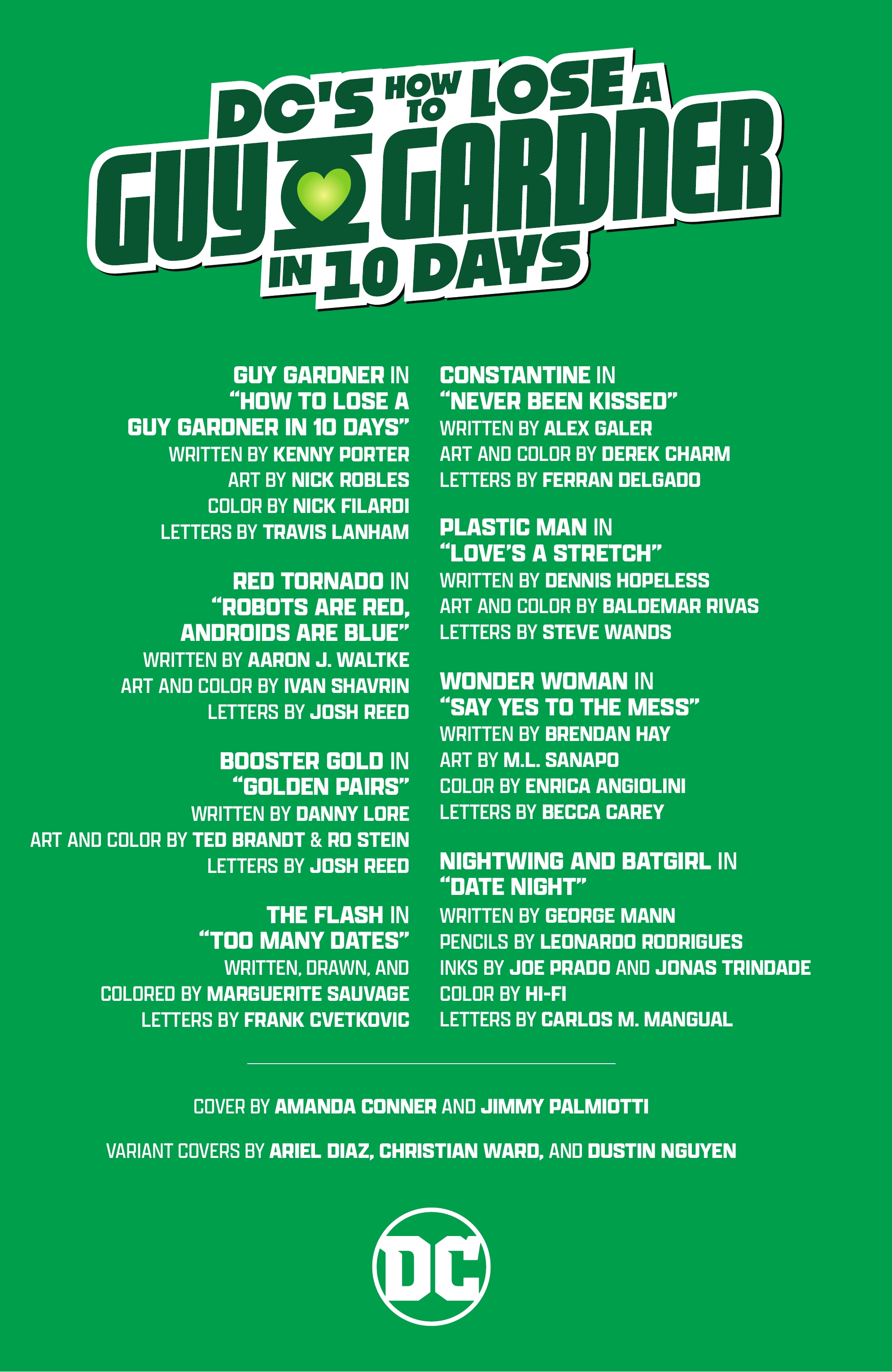 Read online DC's How to Lose a Guy Gardner in 10 Days comic -  Issue # TPB - 2