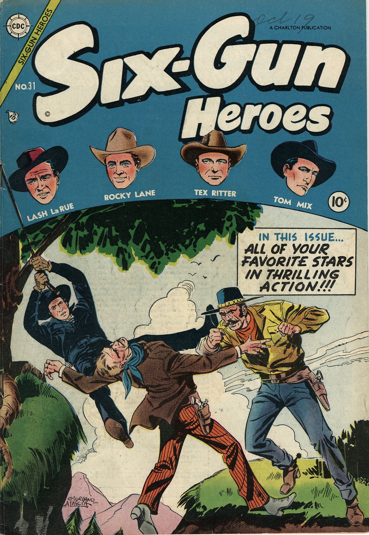 Read online Six-Gun Heroes comic -  Issue #31 - 1