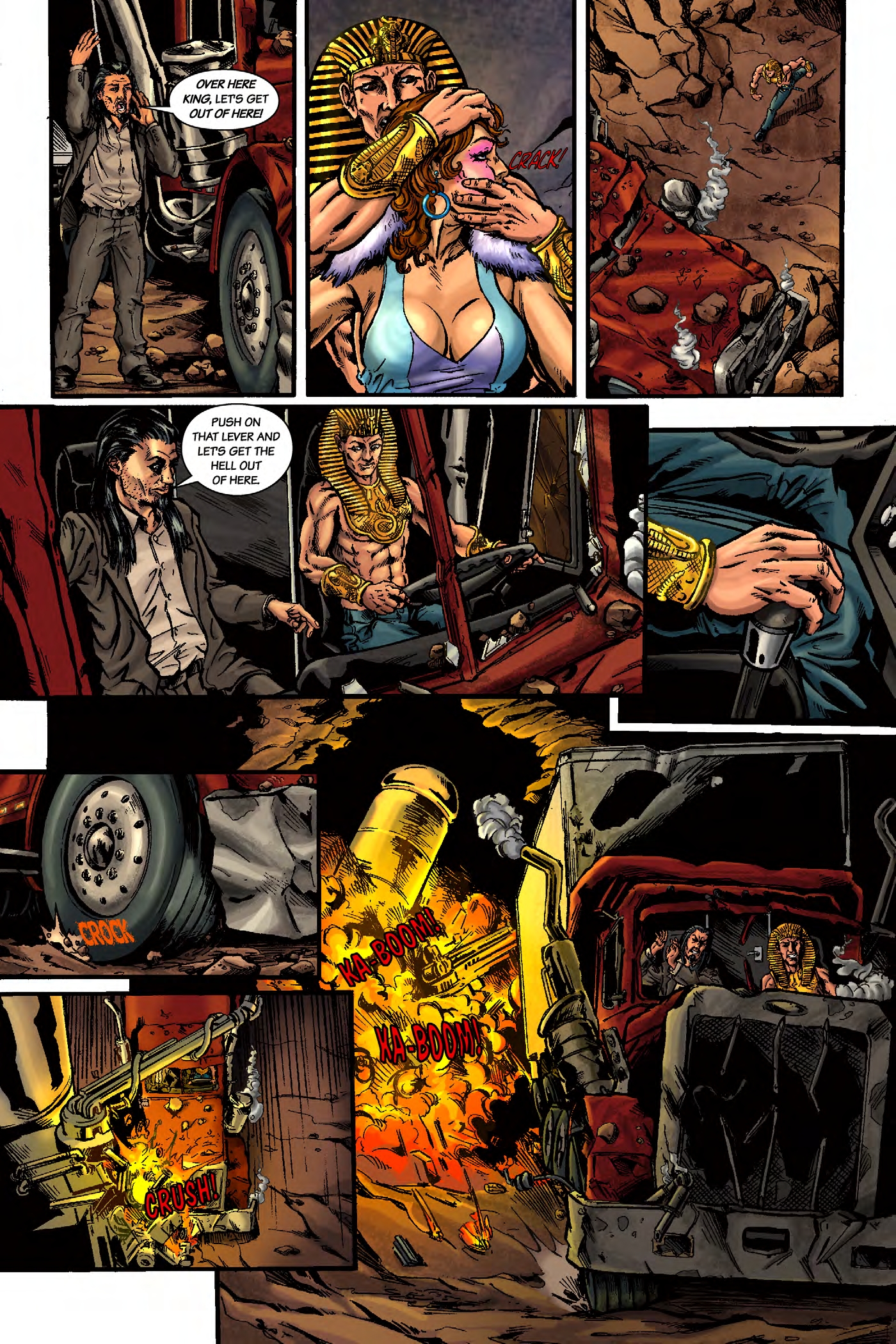 Read online King Tut: Truck Driving Pharaoh comic -  Issue #1 - 28