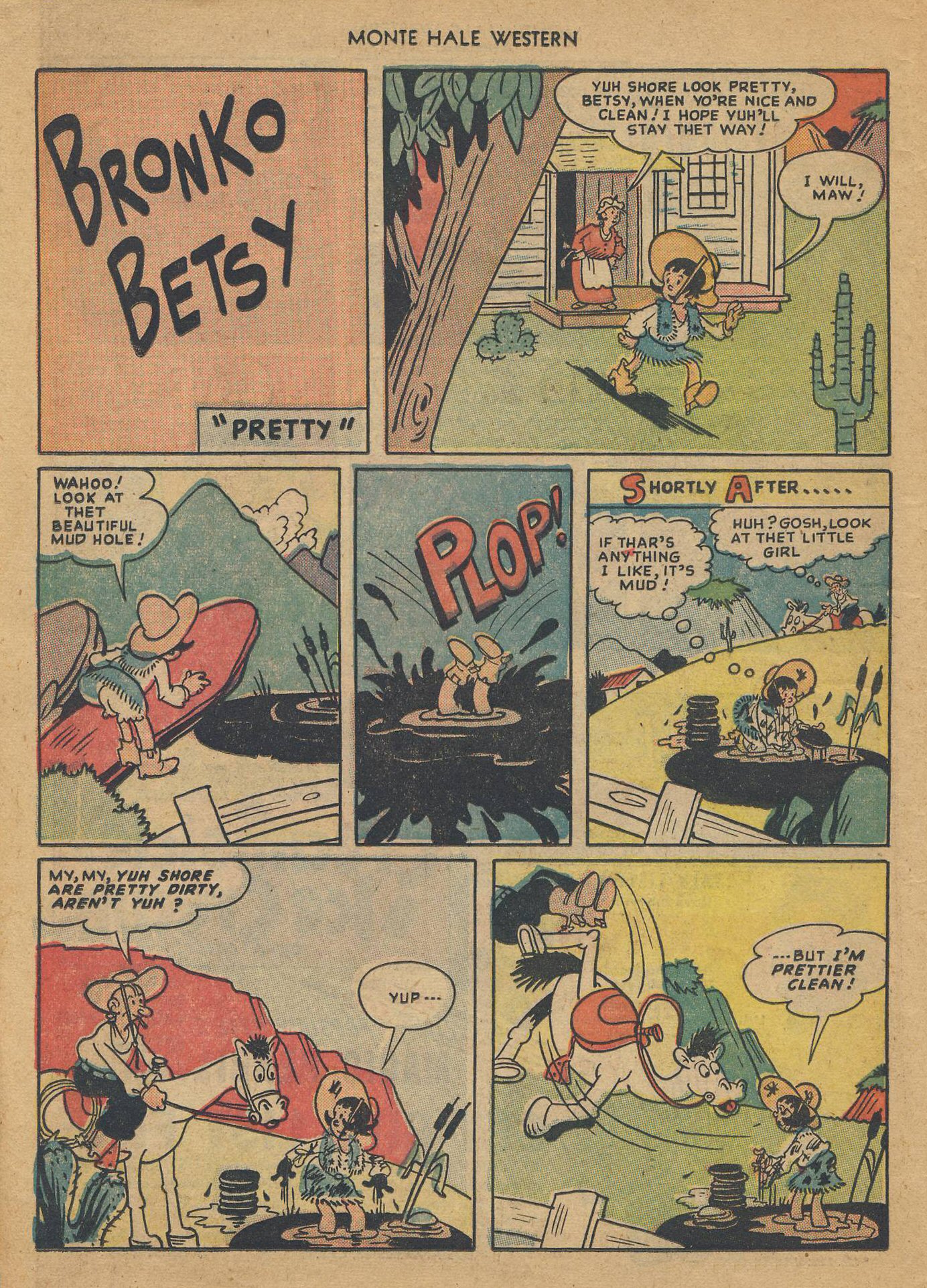 Read online Monte Hale Western comic -  Issue #36 - 13