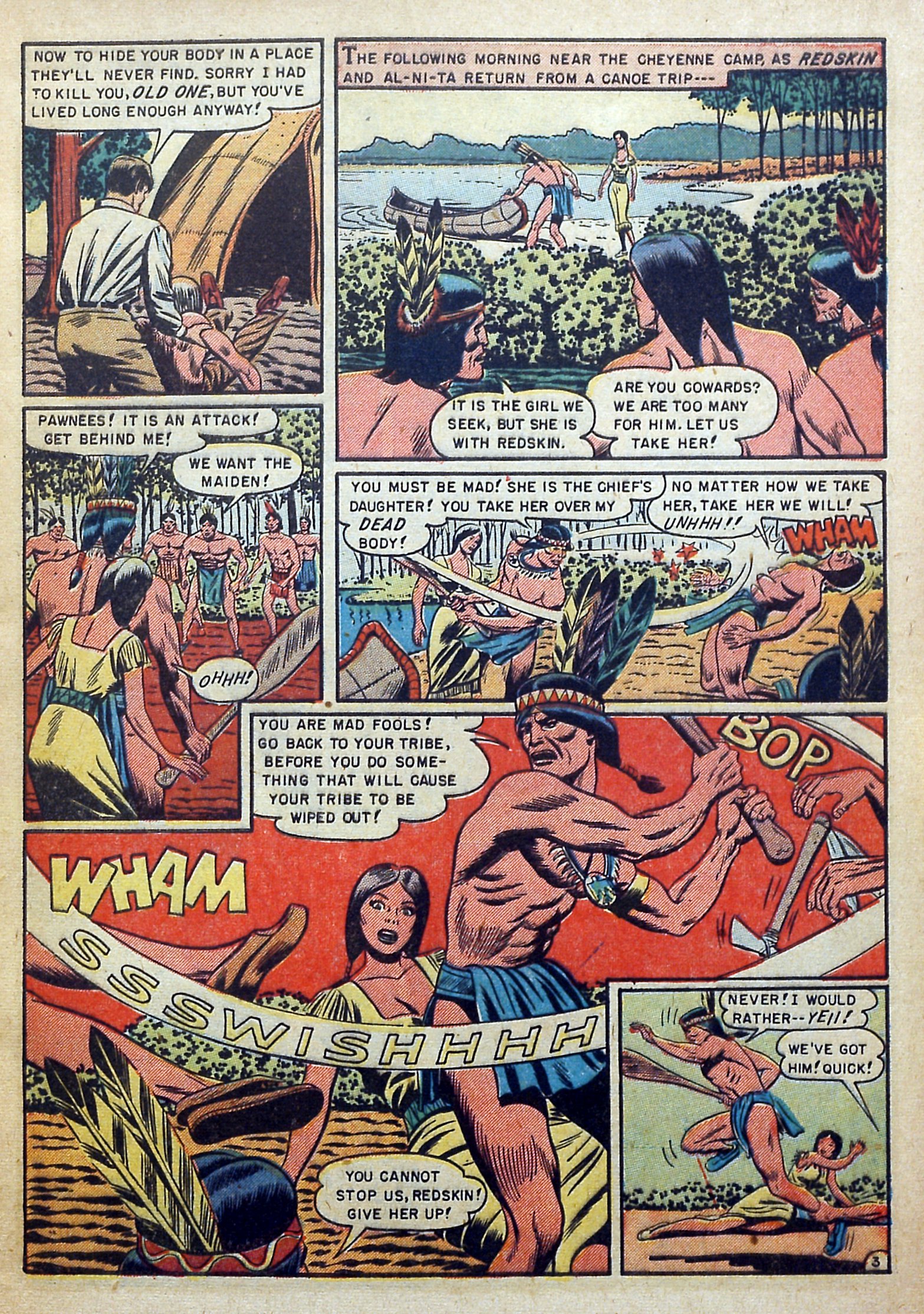 Read online Redskin comic -  Issue #4 - 5