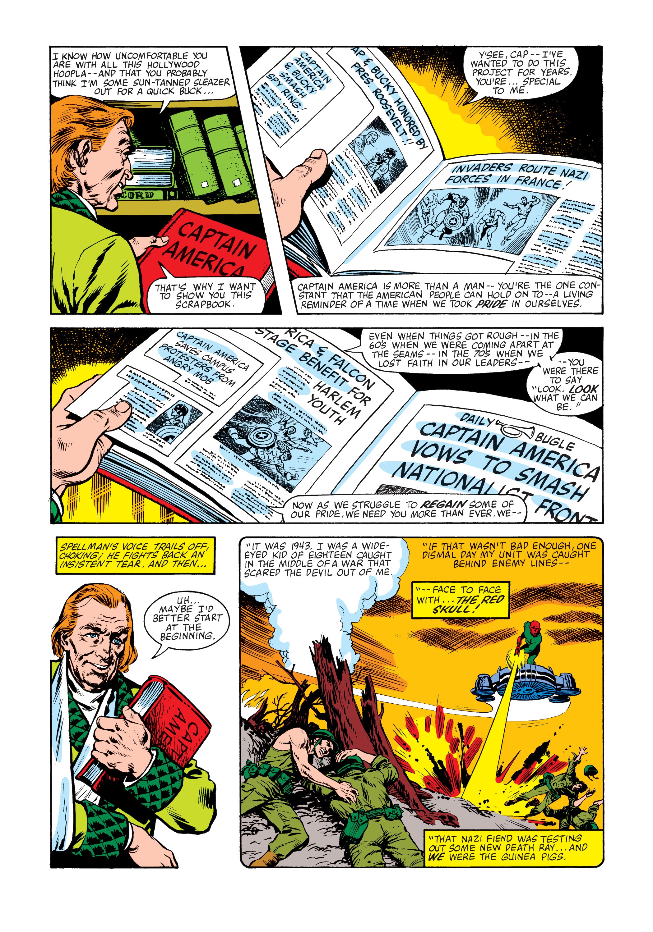 Read online Marvel Masterworks: Captain America comic -  Issue # TPB 15 (Part 1) - 36