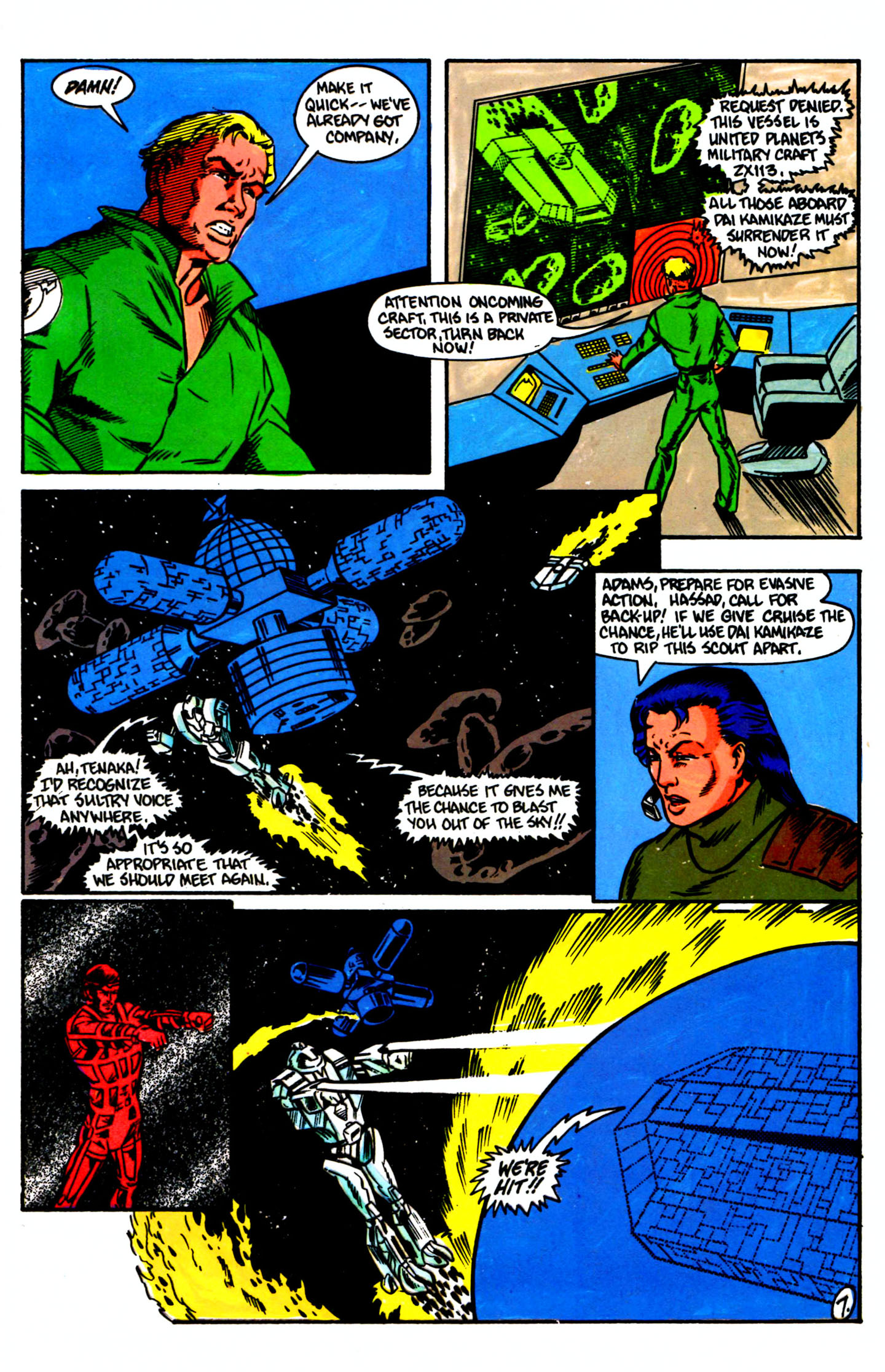 Read online Dai Kamikaze! comic -  Issue #6 - 9