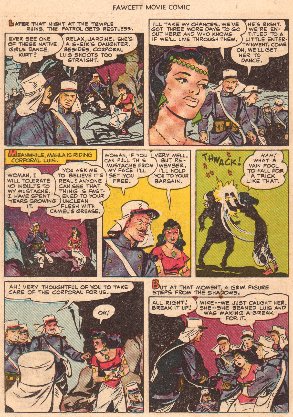 Read online Fawcett Movie Comic comic -  Issue #16 - 23