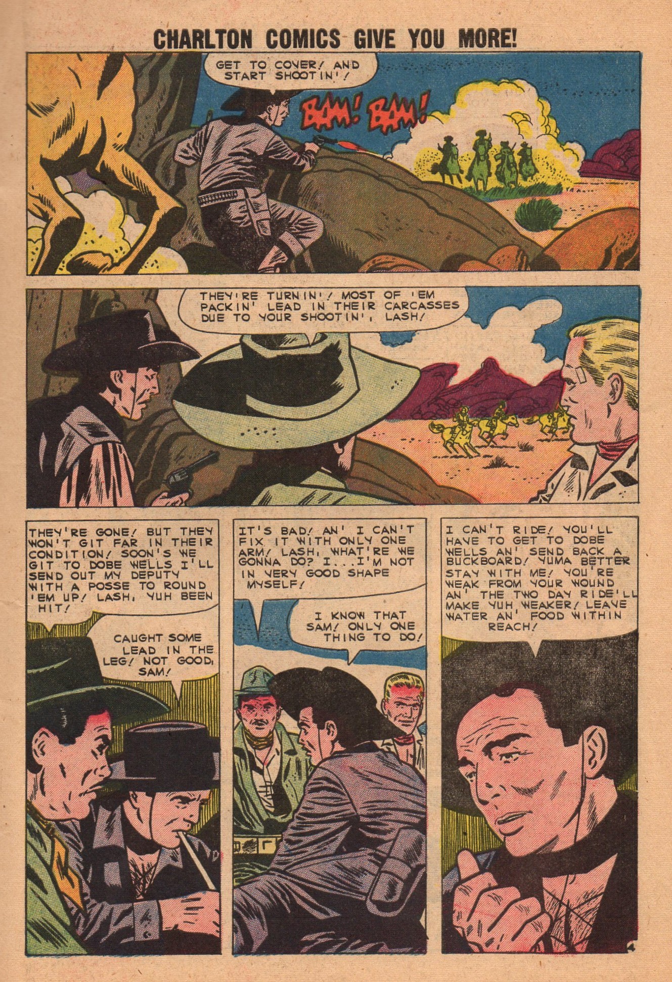 Read online Lash Larue Western (1949) comic -  Issue #78 - 7
