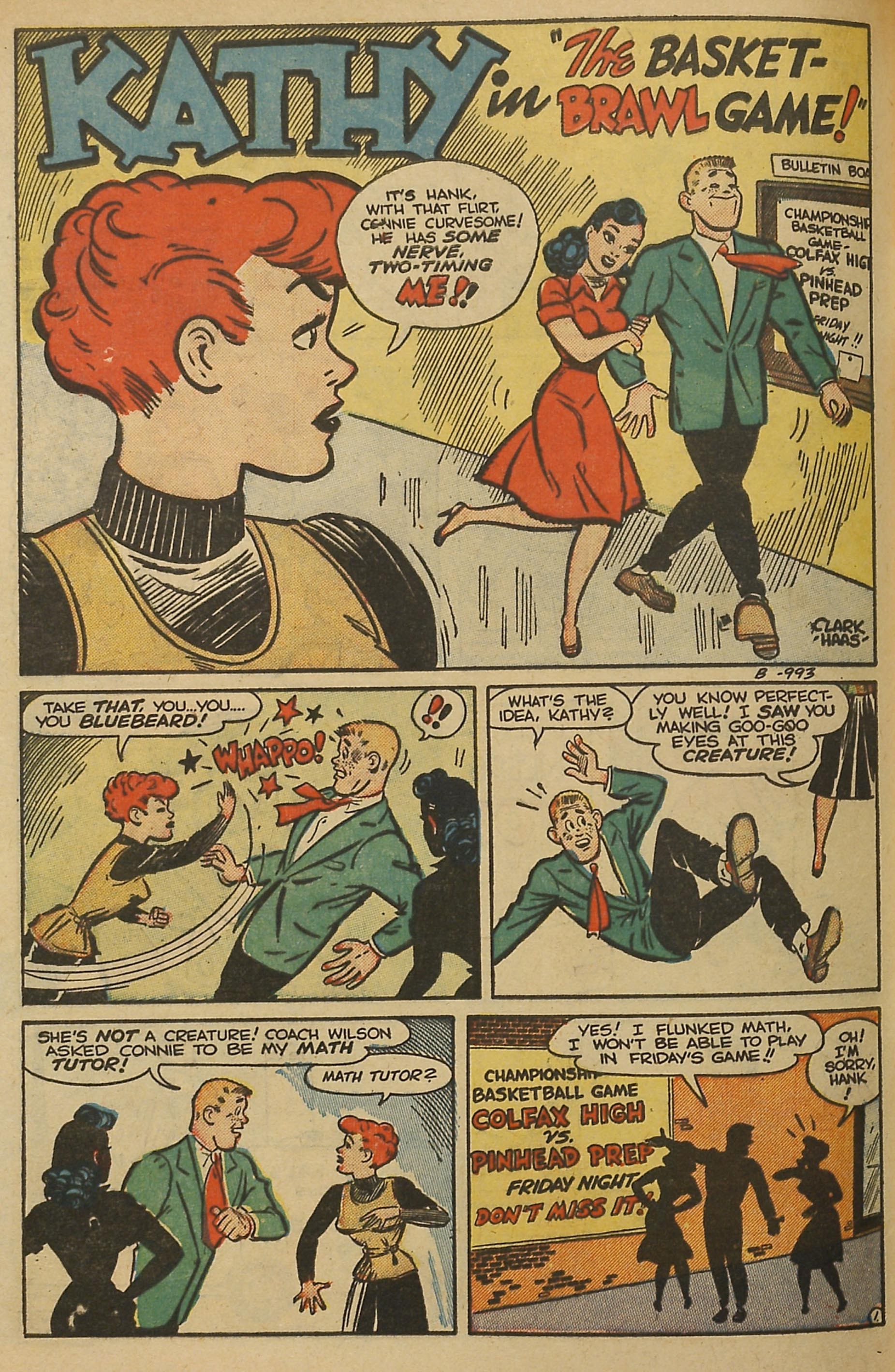 Read online Kathy (1949) comic -  Issue #10 - 28