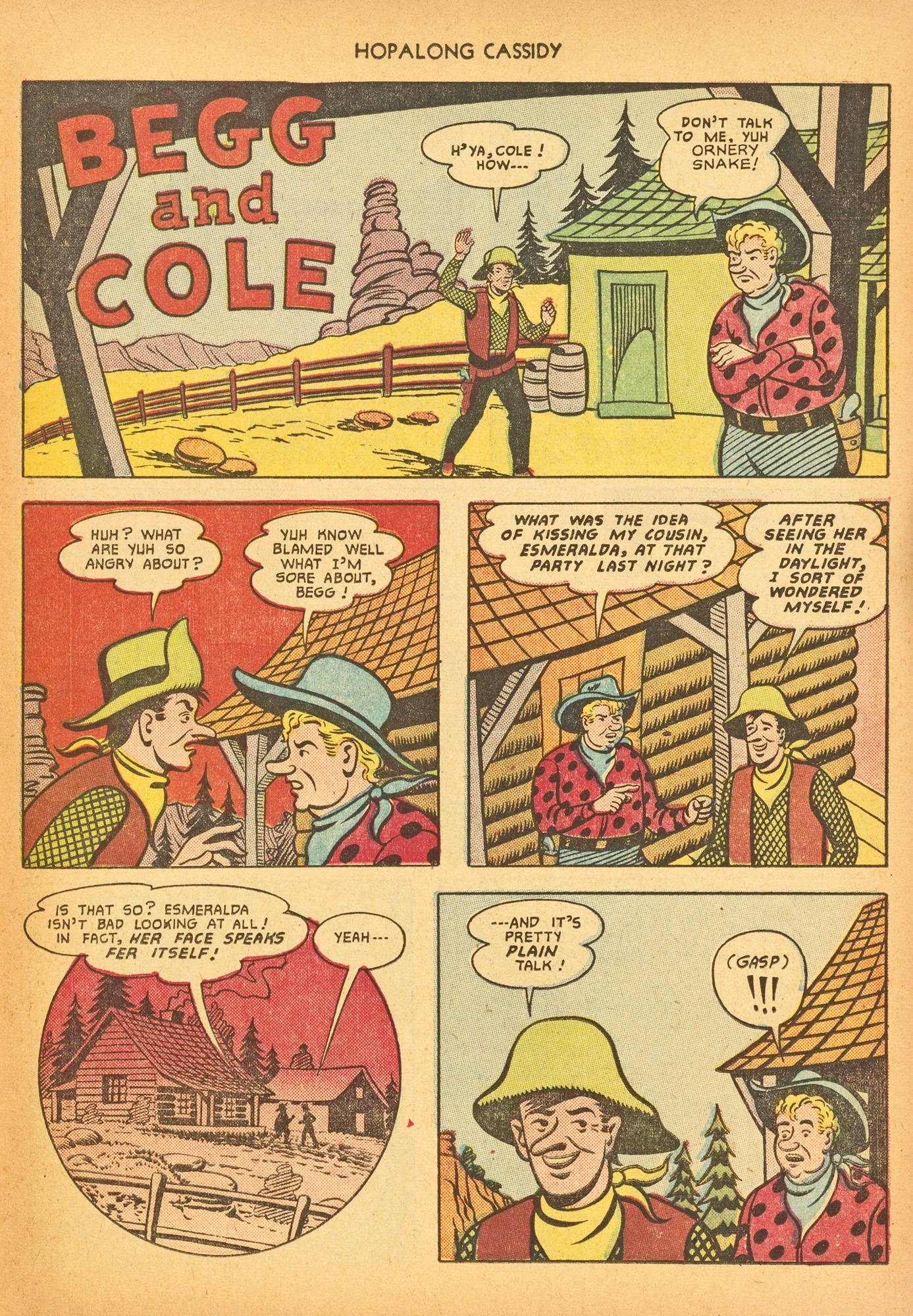 Read online Hopalong Cassidy comic -  Issue #54 - 39