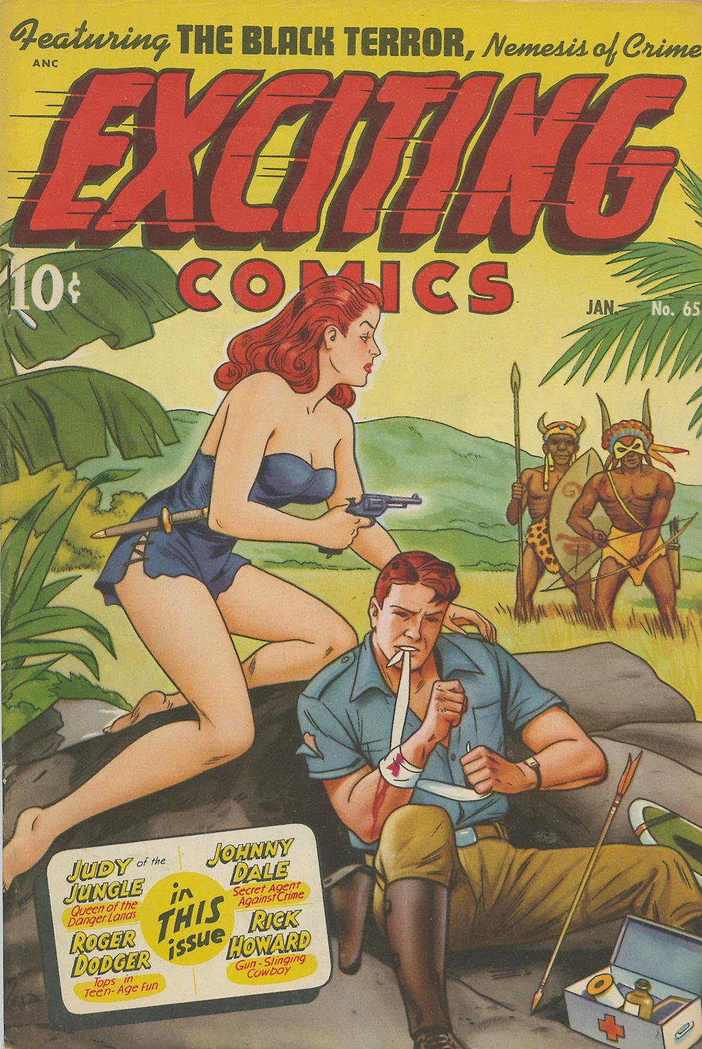 Read online Exciting Comics comic -  Issue #65 - 1