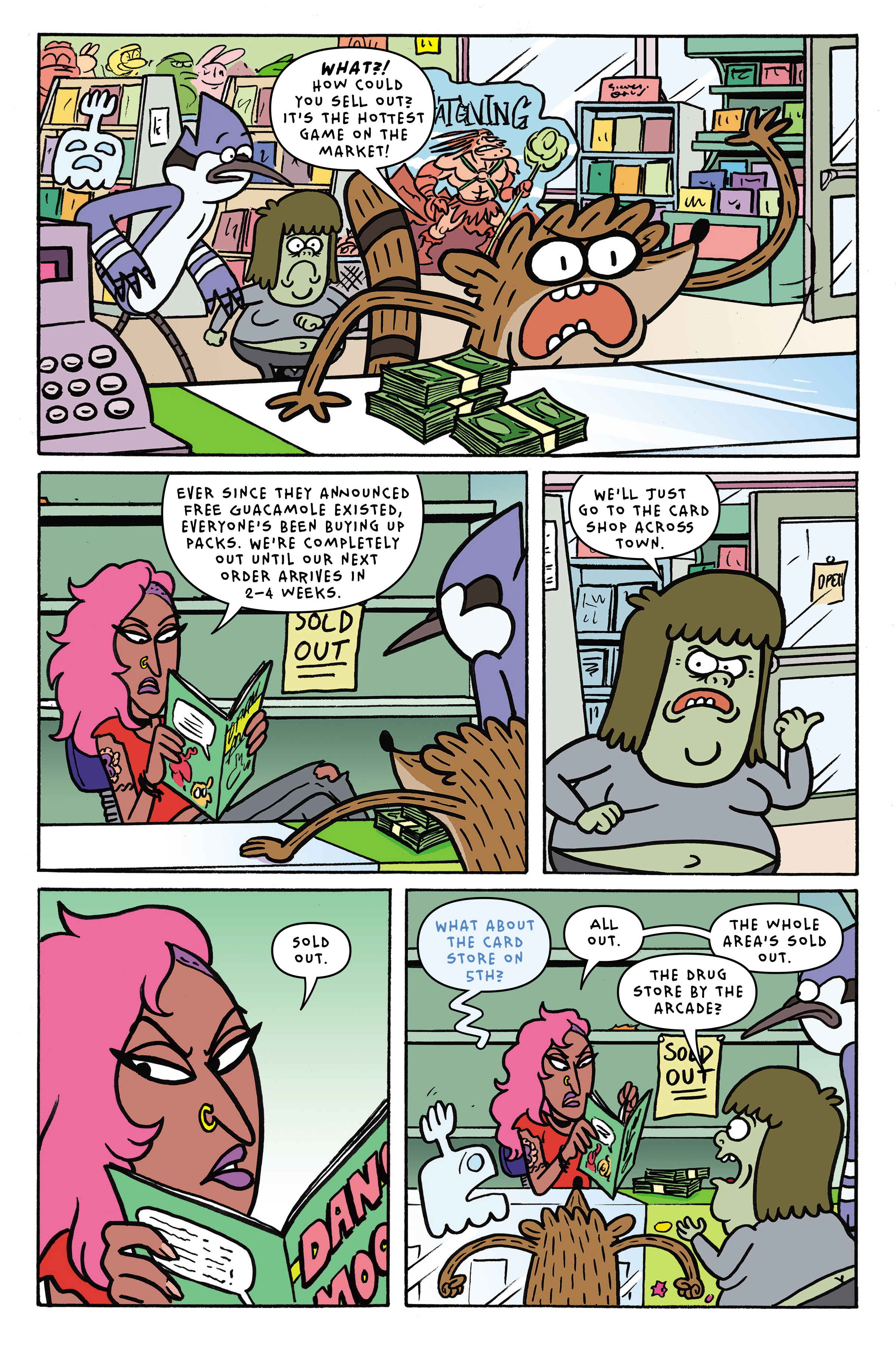 Read online Regular Show: The Meatening comic -  Issue # TPB - 78
