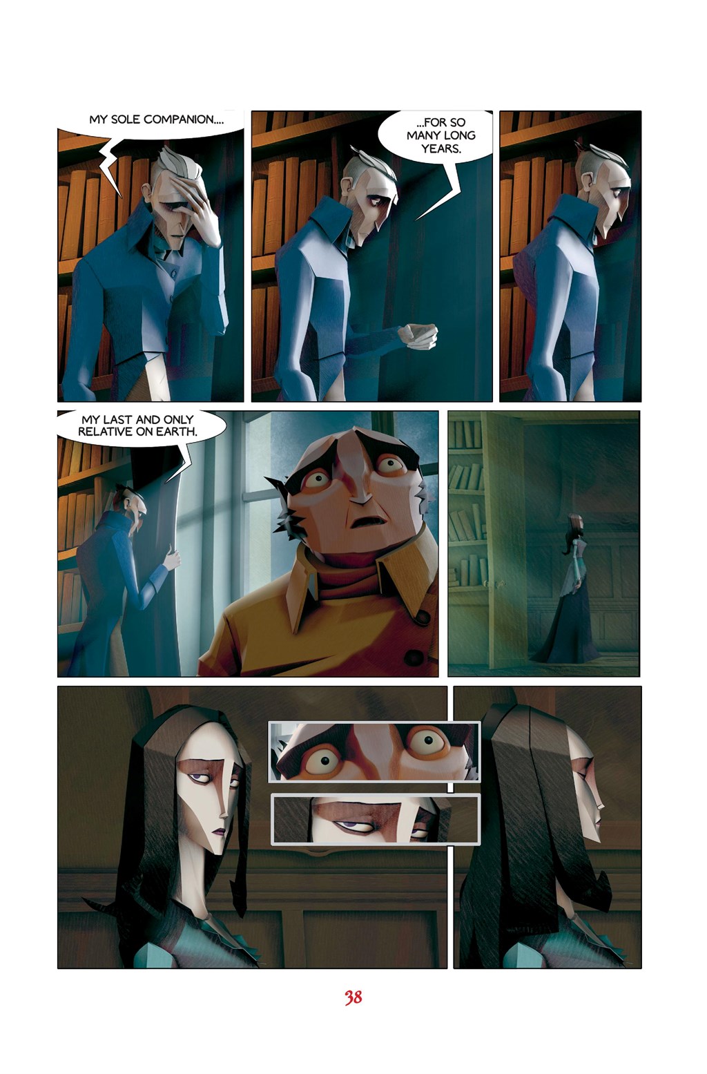 Read online The Fall of the House of Usher: A Graphic Novel comic -  Issue # TPB - 34