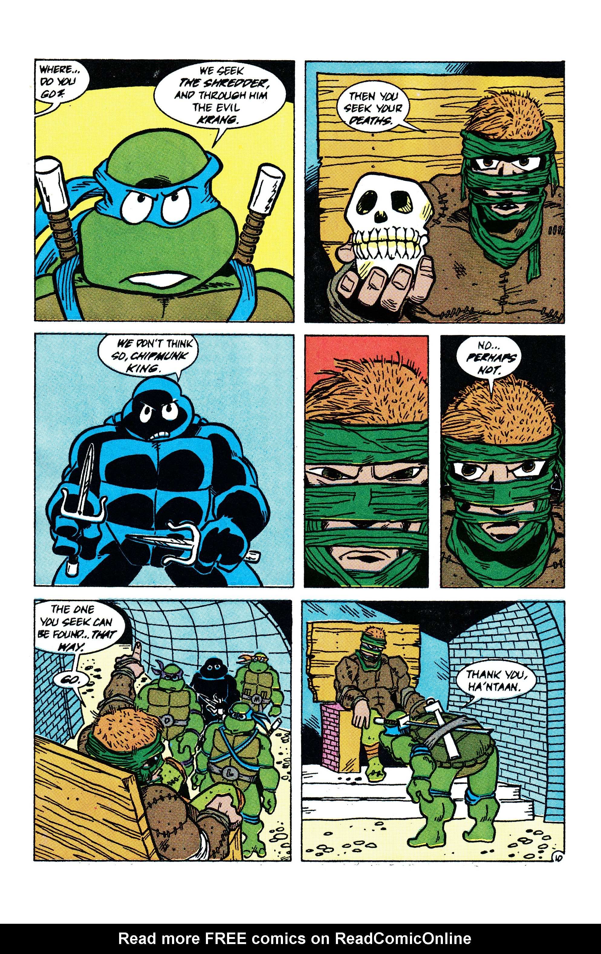 Read online Teenage Mutant Ninja Turtles: Best Of comic -  Issue # Best of Rat King - 46