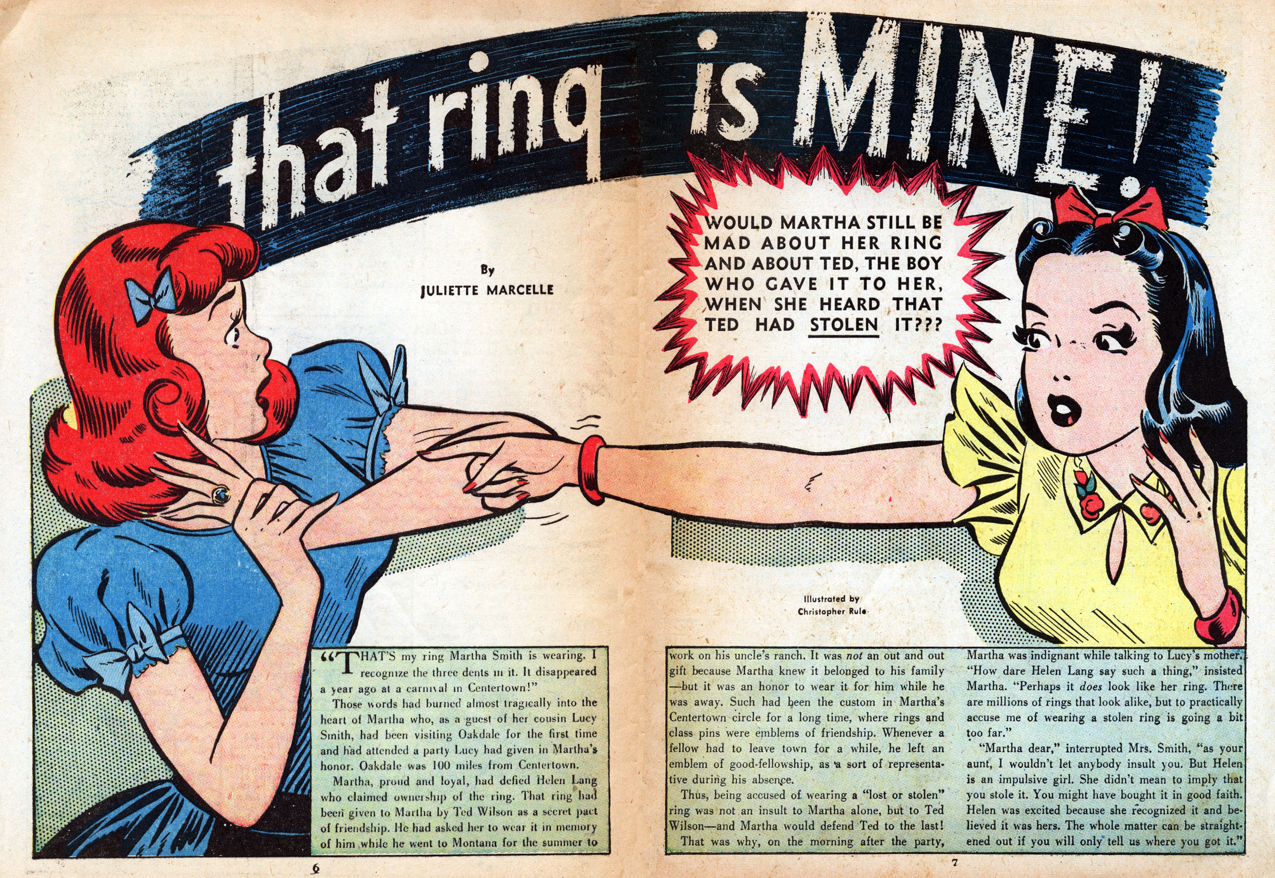 Read online Miss America Magazine comic -  Issue #36 - 6