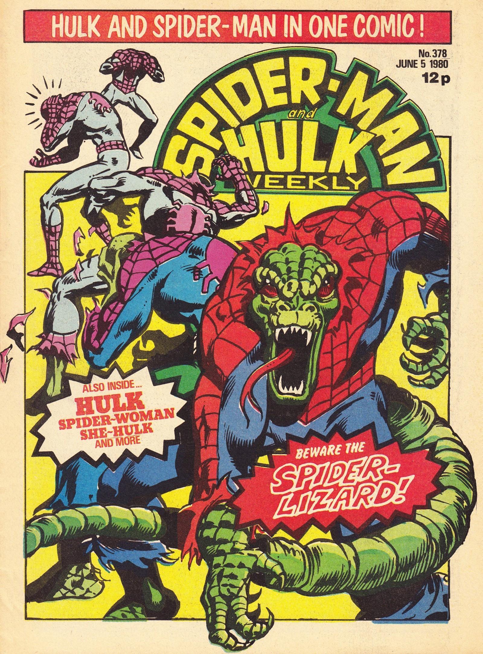 Read online Spider-Man and Hulk Weekly comic -  Issue #378 - 1