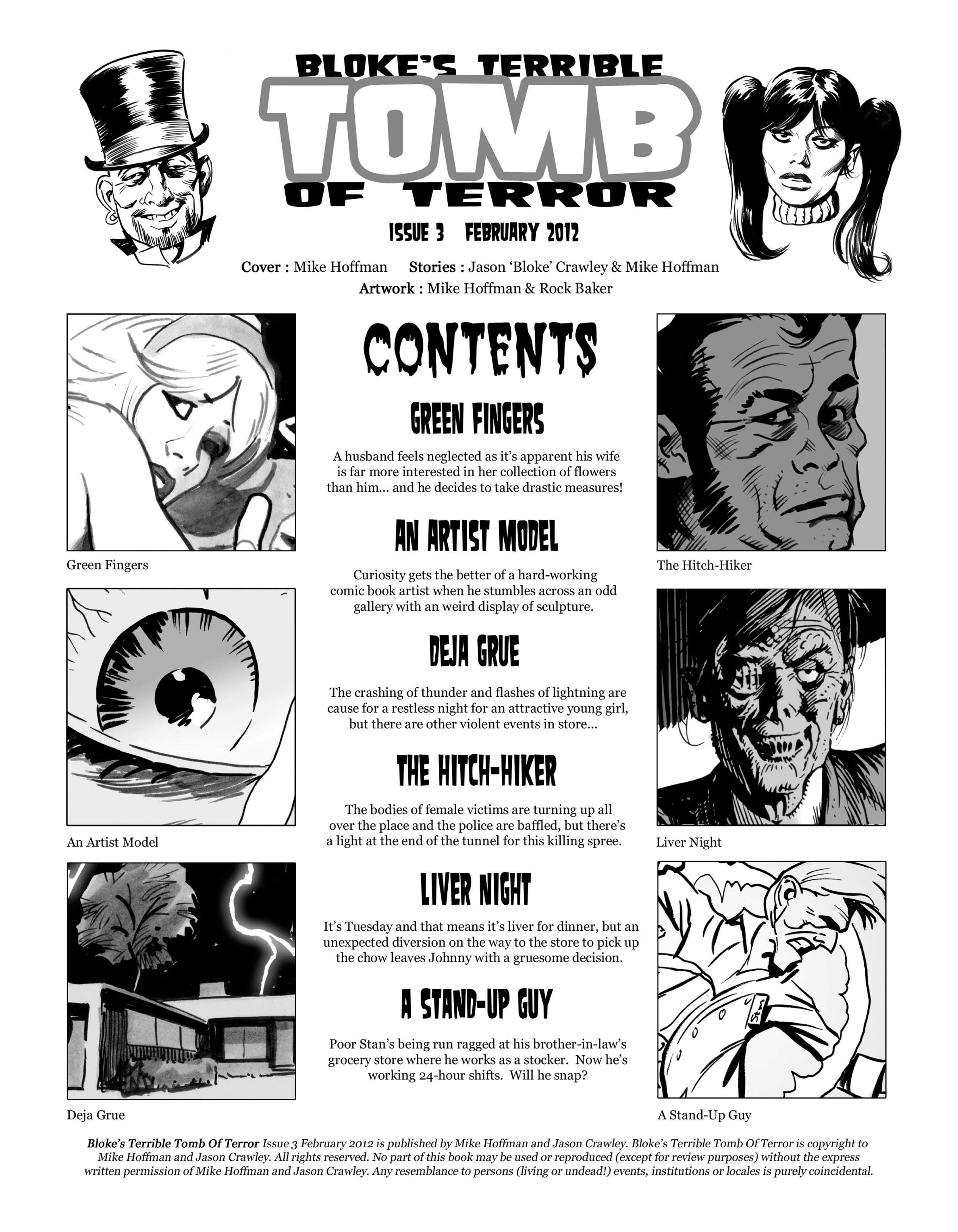 Read online Bloke's Terrible Tomb Of Terror comic -  Issue #3 - 3