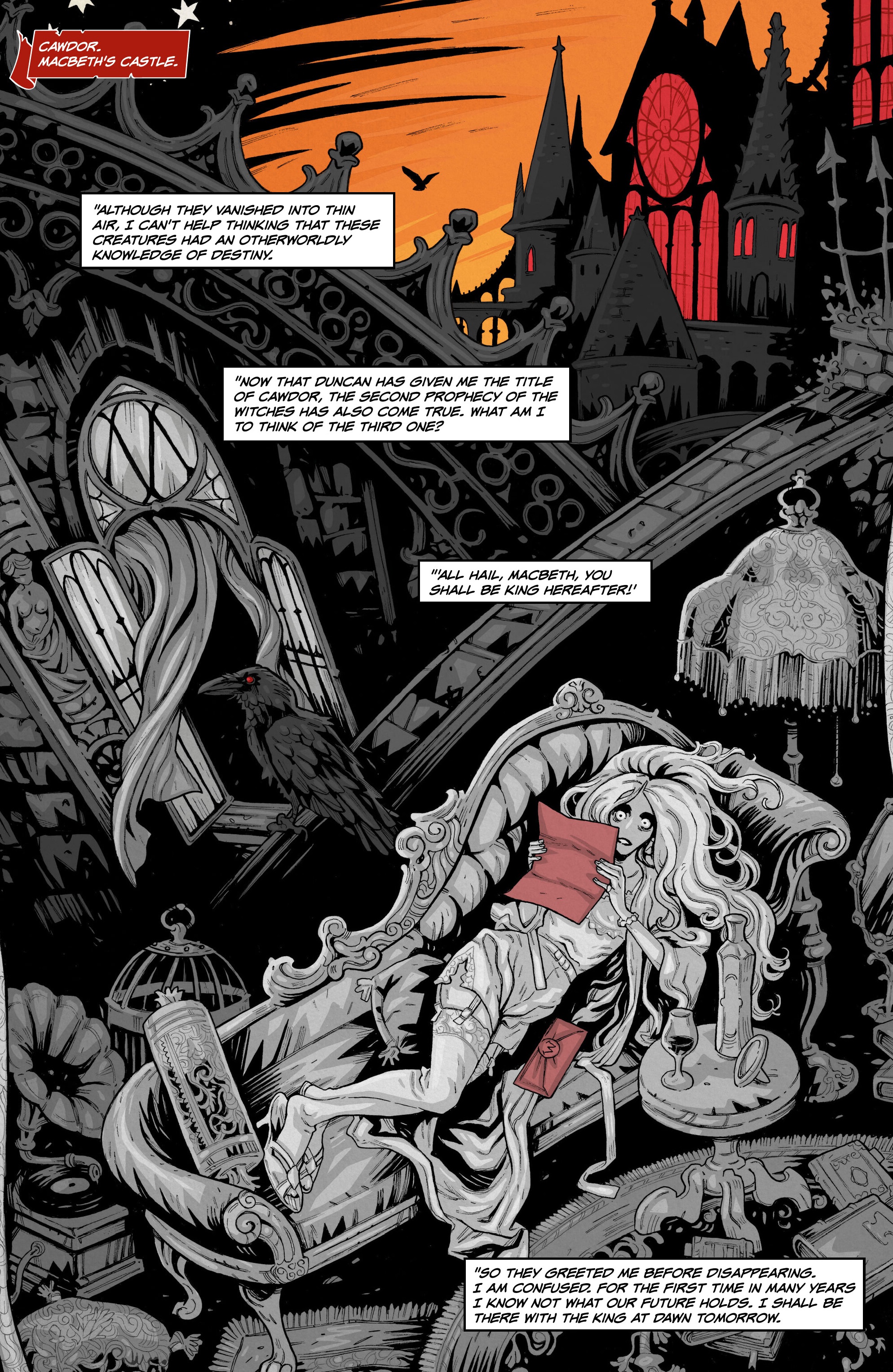 Read online Macbeth: A Tale of Horror comic -  Issue # TPB - 25