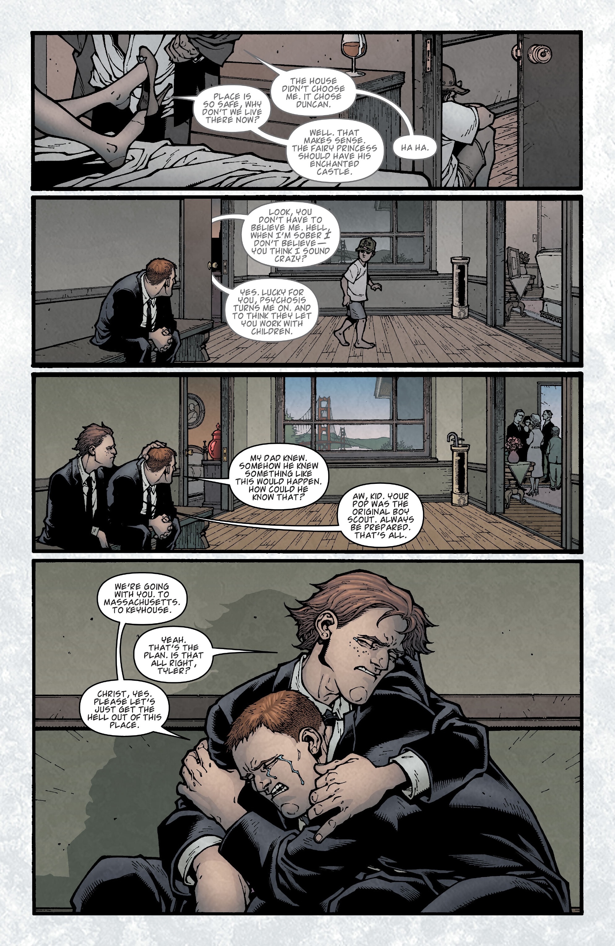 Read online Locke & Key: Welcome To Lovecraft #1: 15th Anniversary Edition comic -  Issue #1: 15th Anniversary Edition Full - 12