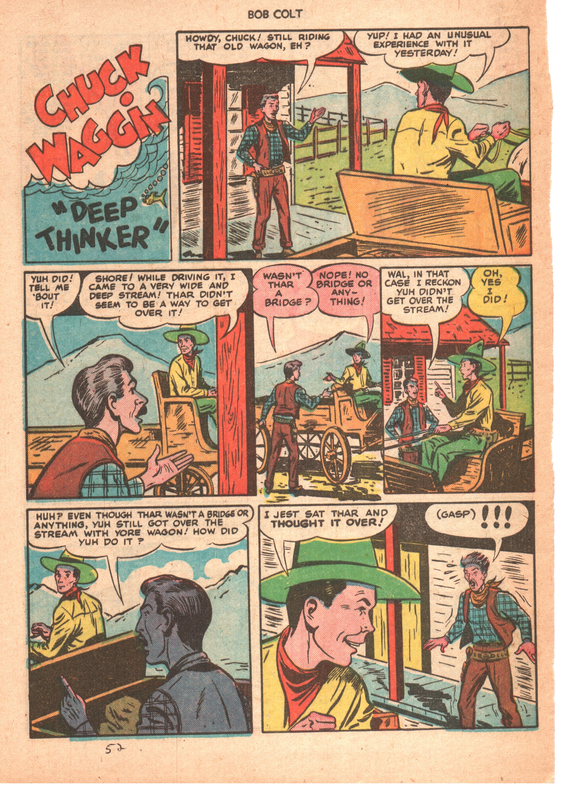 Read online Bob Colt Western comic -  Issue #6 - 19