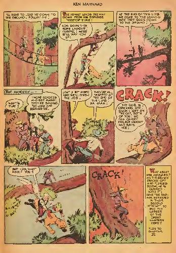 Read online Ken Maynard Western comic -  Issue #6 - 23