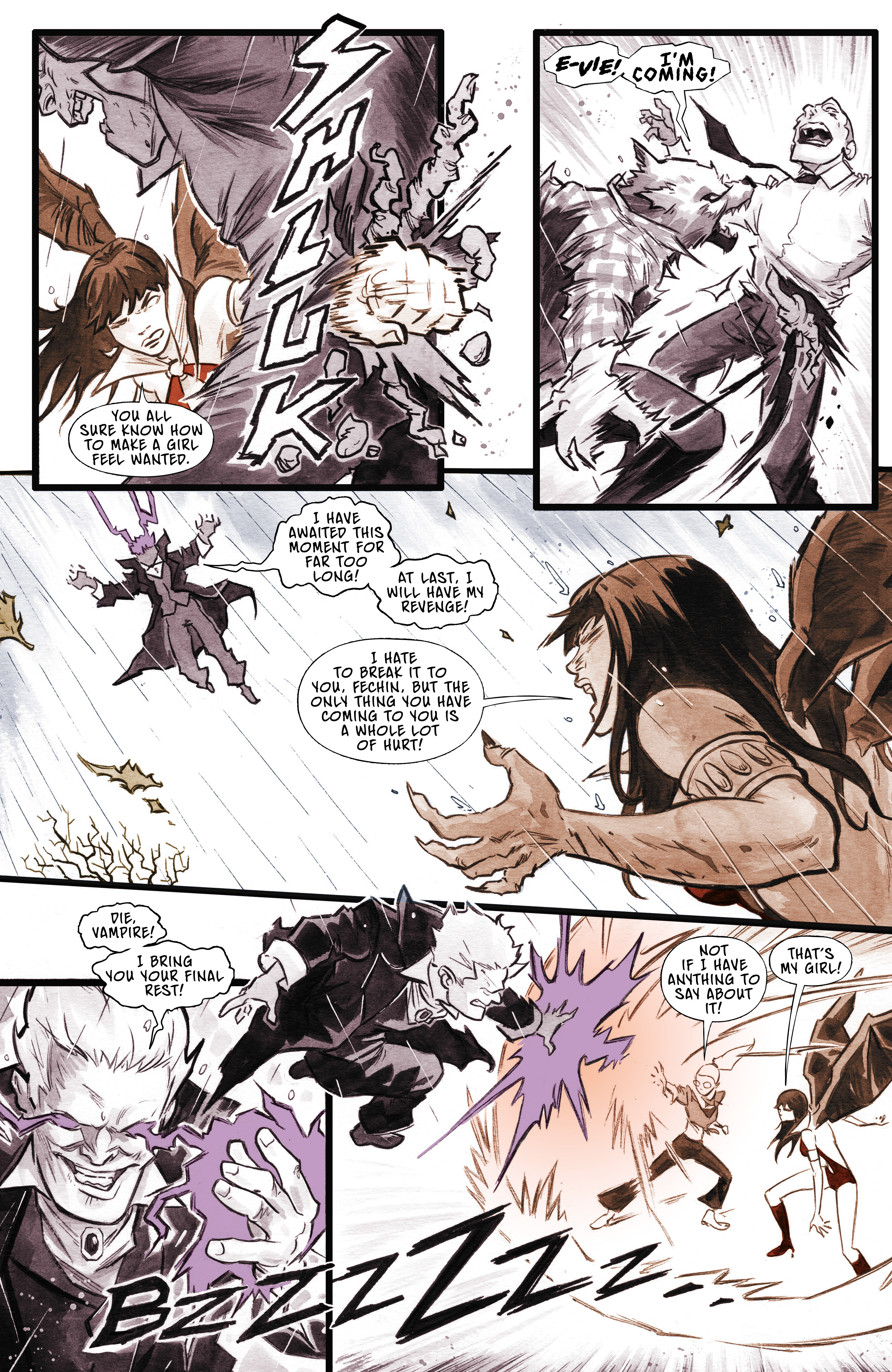 Read online Vampirella: Dead Flowers comic -  Issue #4 - 14