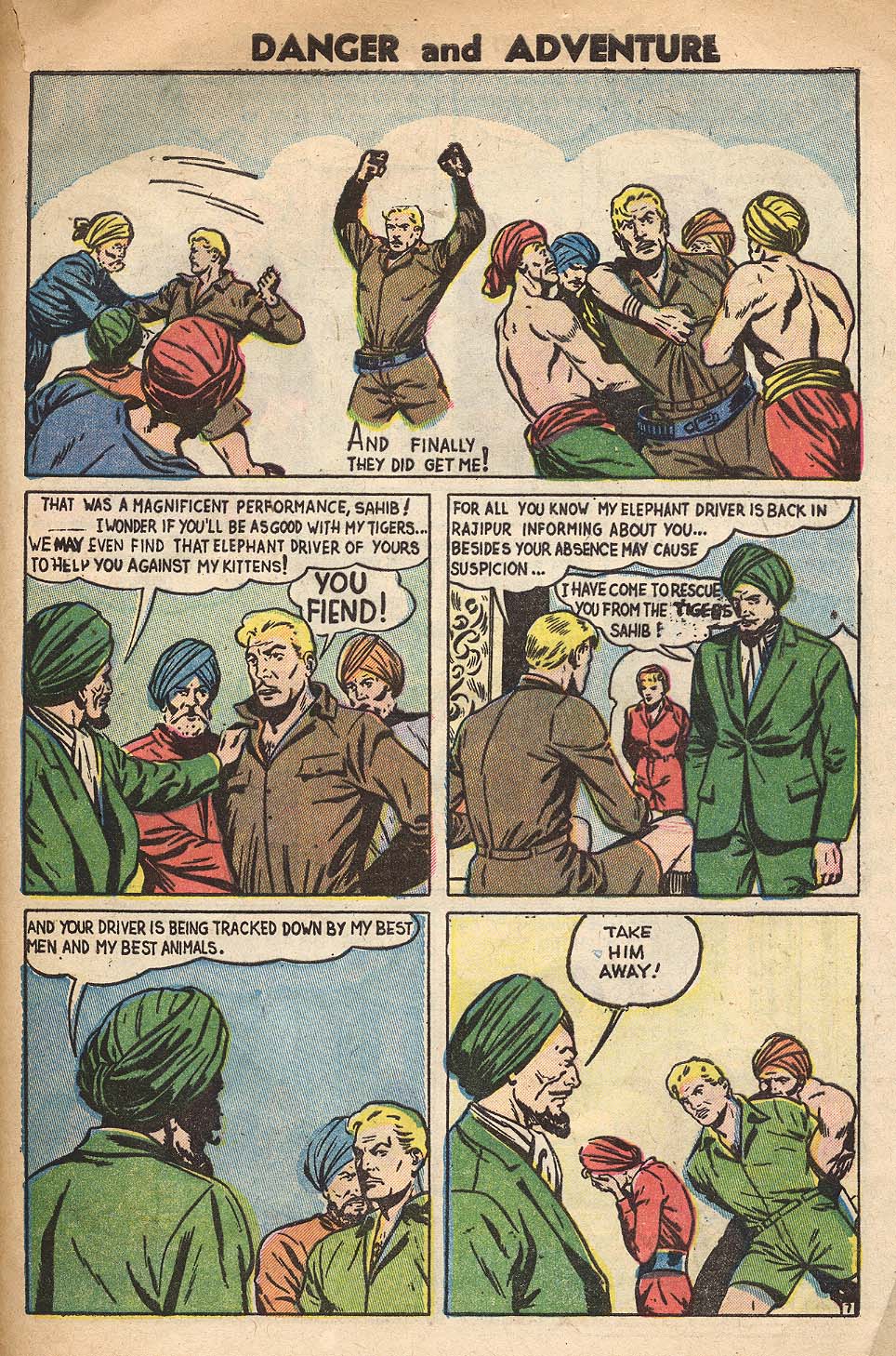 Read online Danger and Adventure comic -  Issue #25 - 29