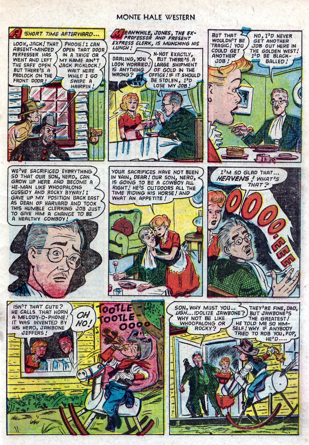 Read online Monte Hale Western comic -  Issue #82 - 23