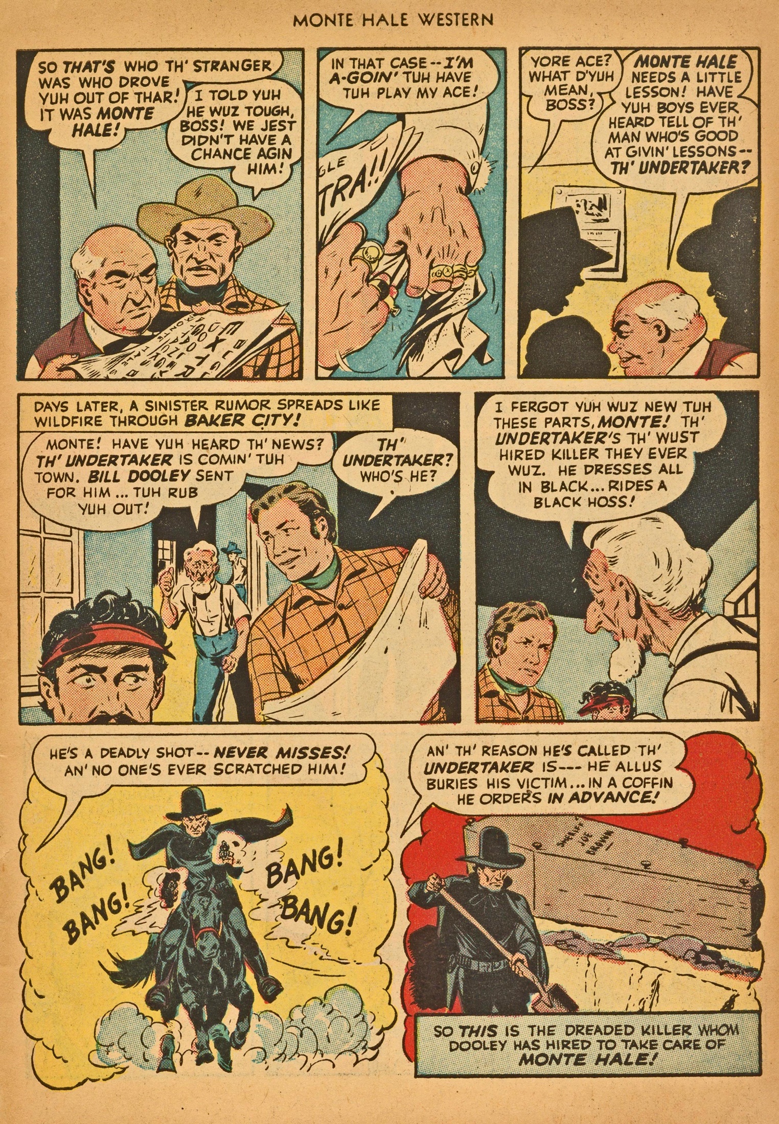 Read online Monte Hale Western comic -  Issue #30 - 7