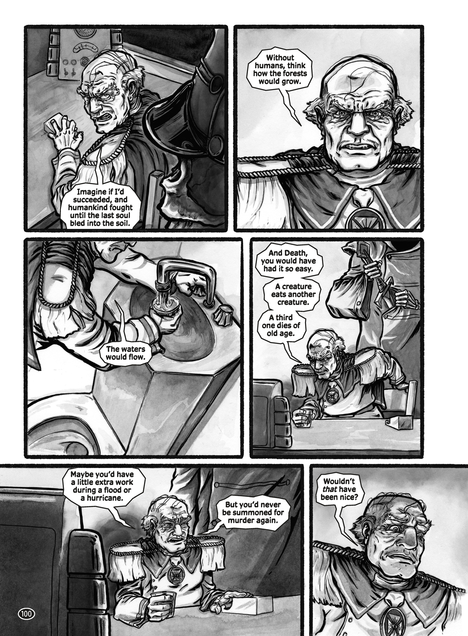 Read online Death Strikes: The Emperor of Atlantis comic -  Issue # TPB - 97
