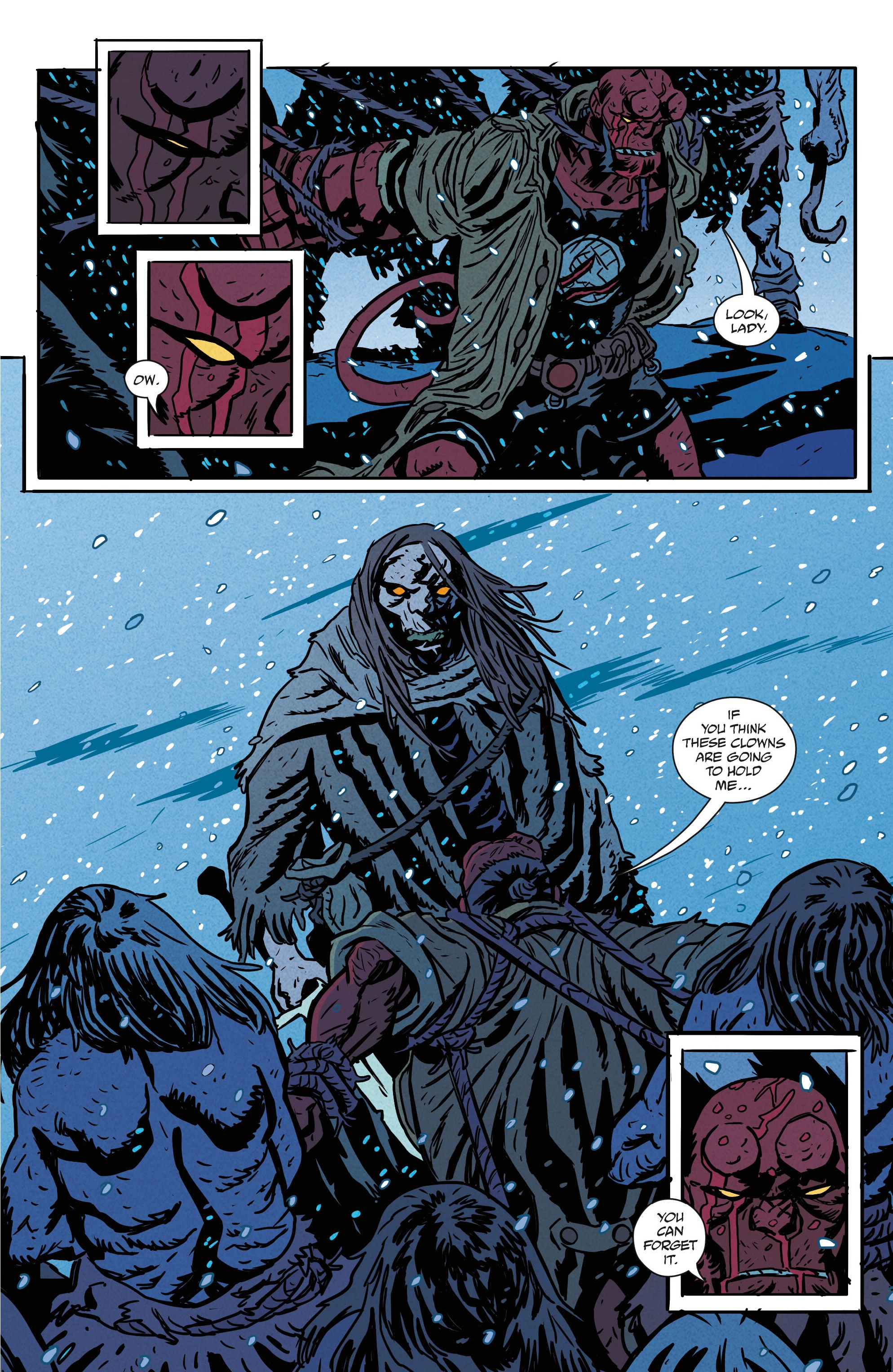 Read online Hellboy Winter Special: The Yule Cat comic -  Issue # Full - 15