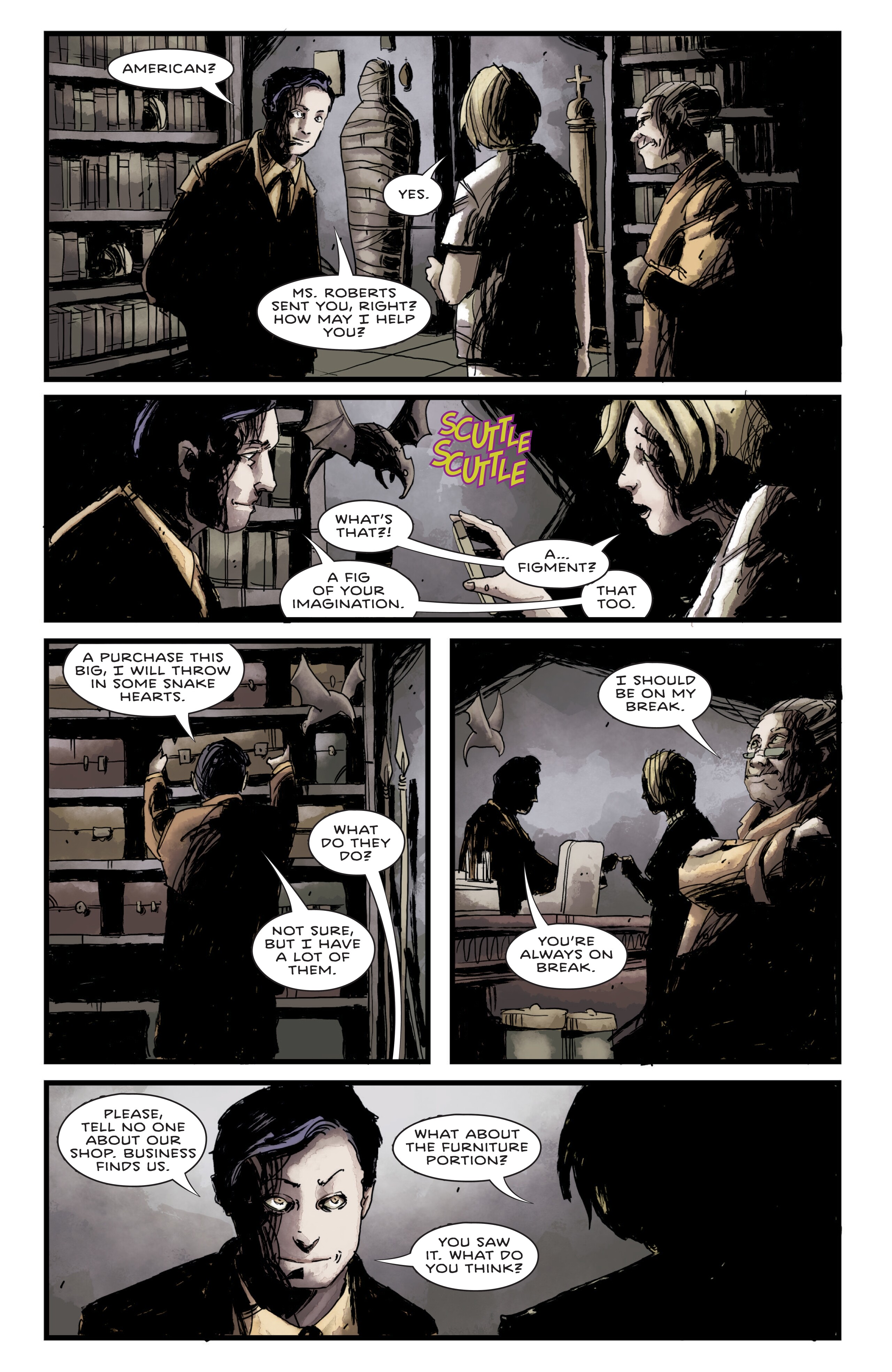 Read online The Case of the Bleeding Wall comic -  Issue #2 - 25