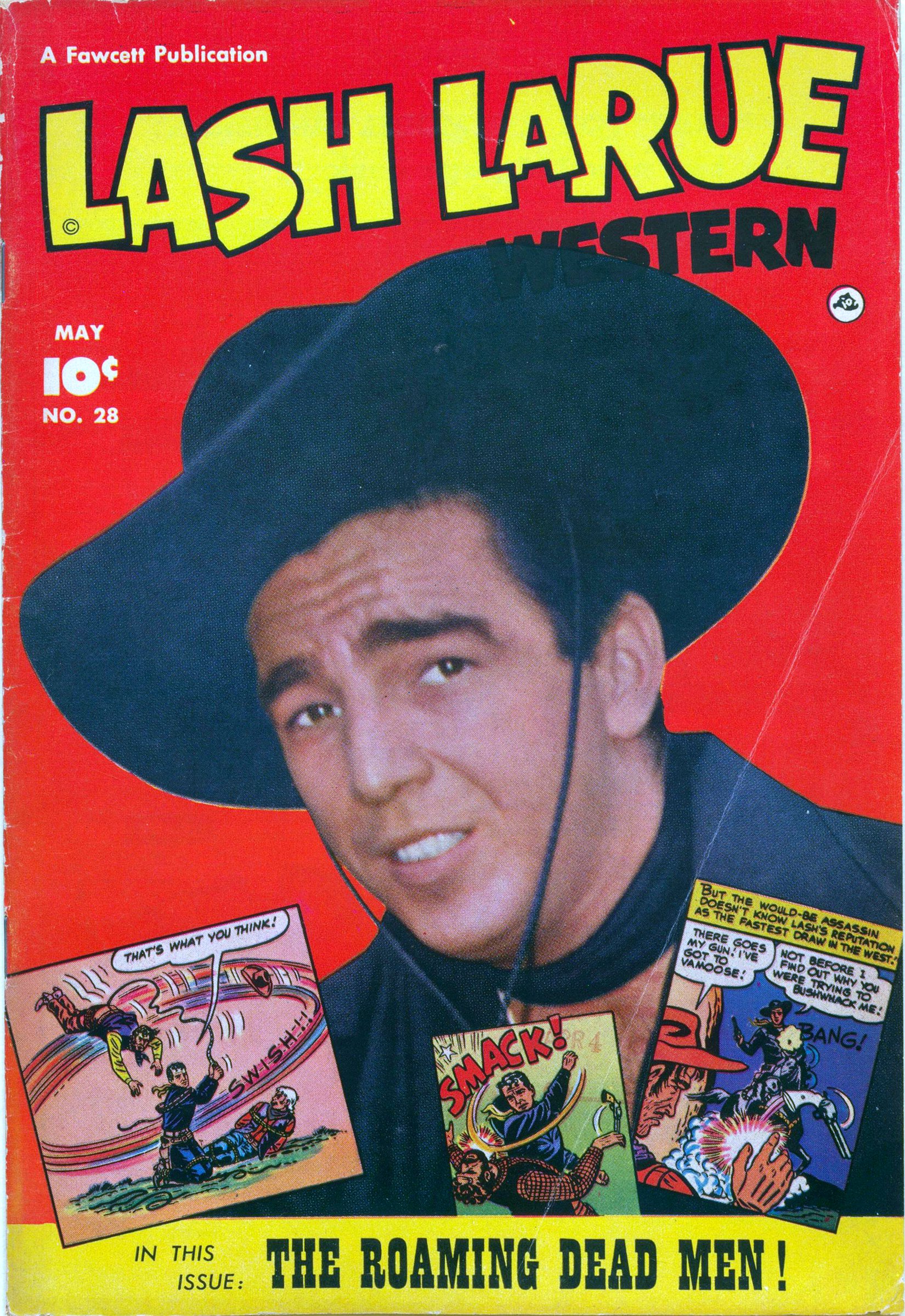 Read online Lash Larue Western (1949) comic -  Issue #28 - 1