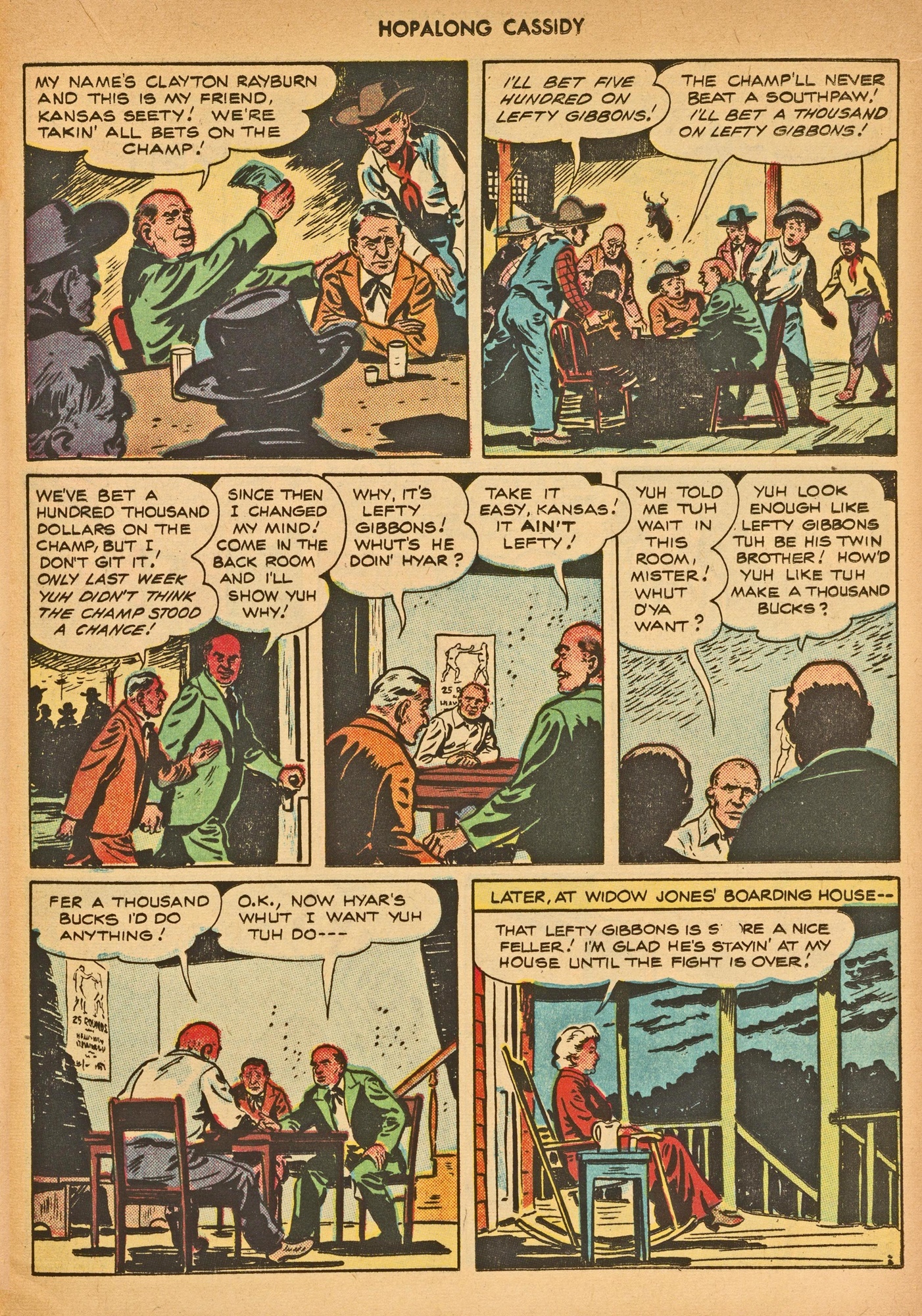 Read online Hopalong Cassidy comic -  Issue #14 - 17
