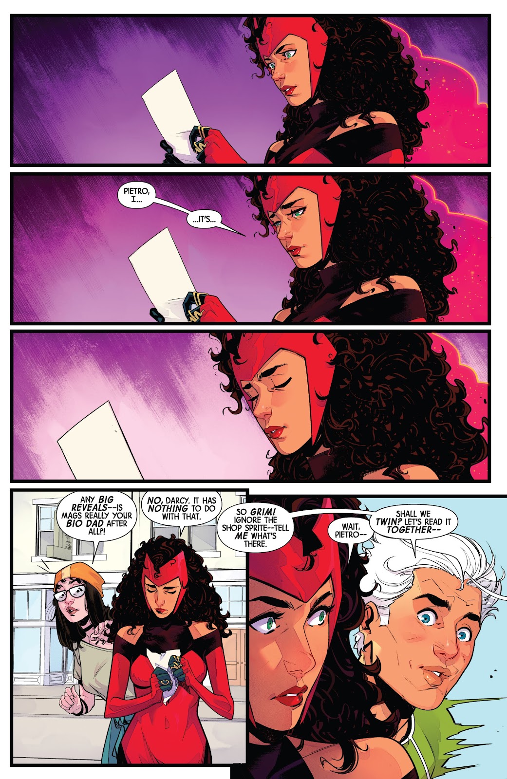 Scarlet Witch & Quicksilver issue 1 - Page 8