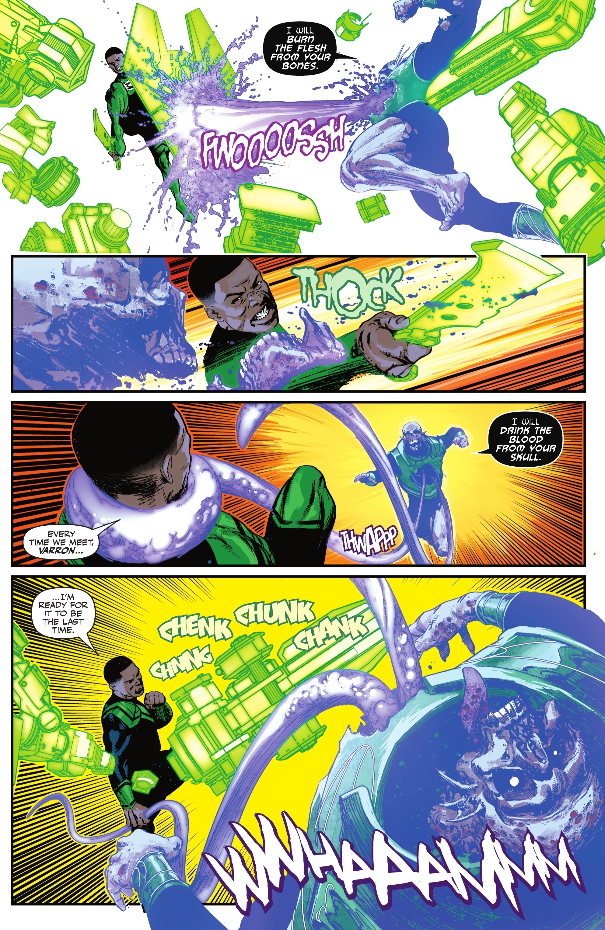 Read online Green Lantern: War Journal comic -  Issue #6 - 7