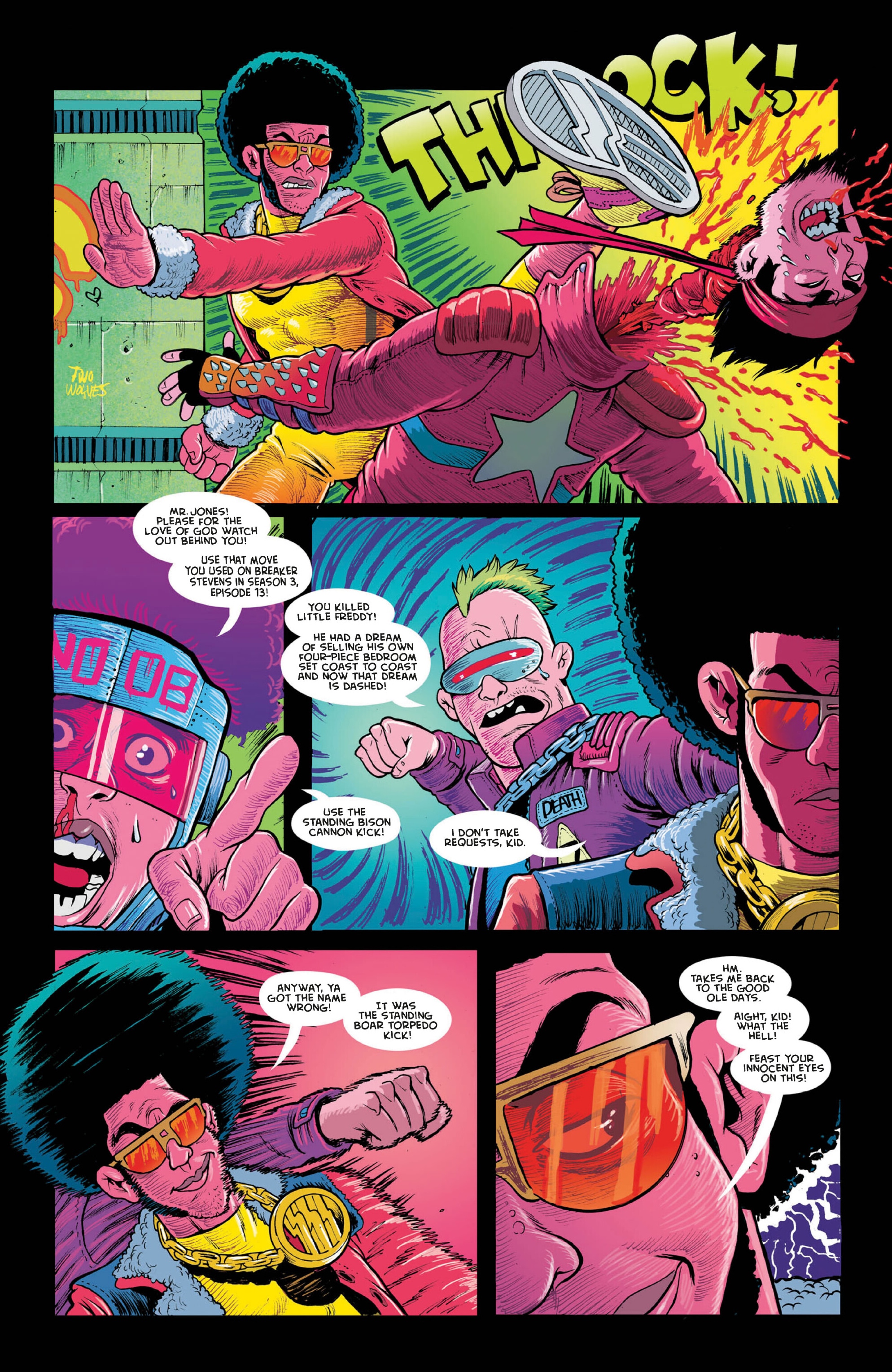 Read online Blood Force Trauma comic -  Issue # TPB - 38