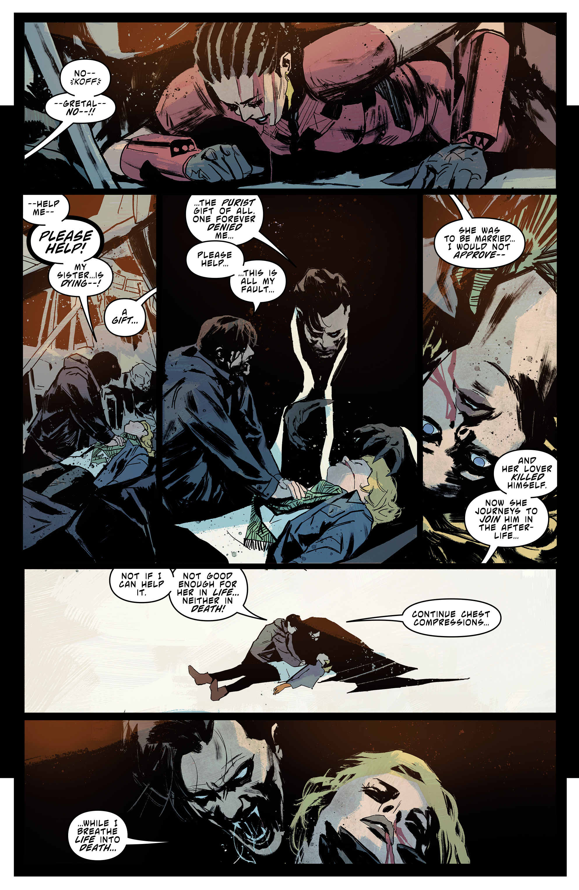 Read online Vampirella/Dracula: Rage comic -  Issue #5 - 17