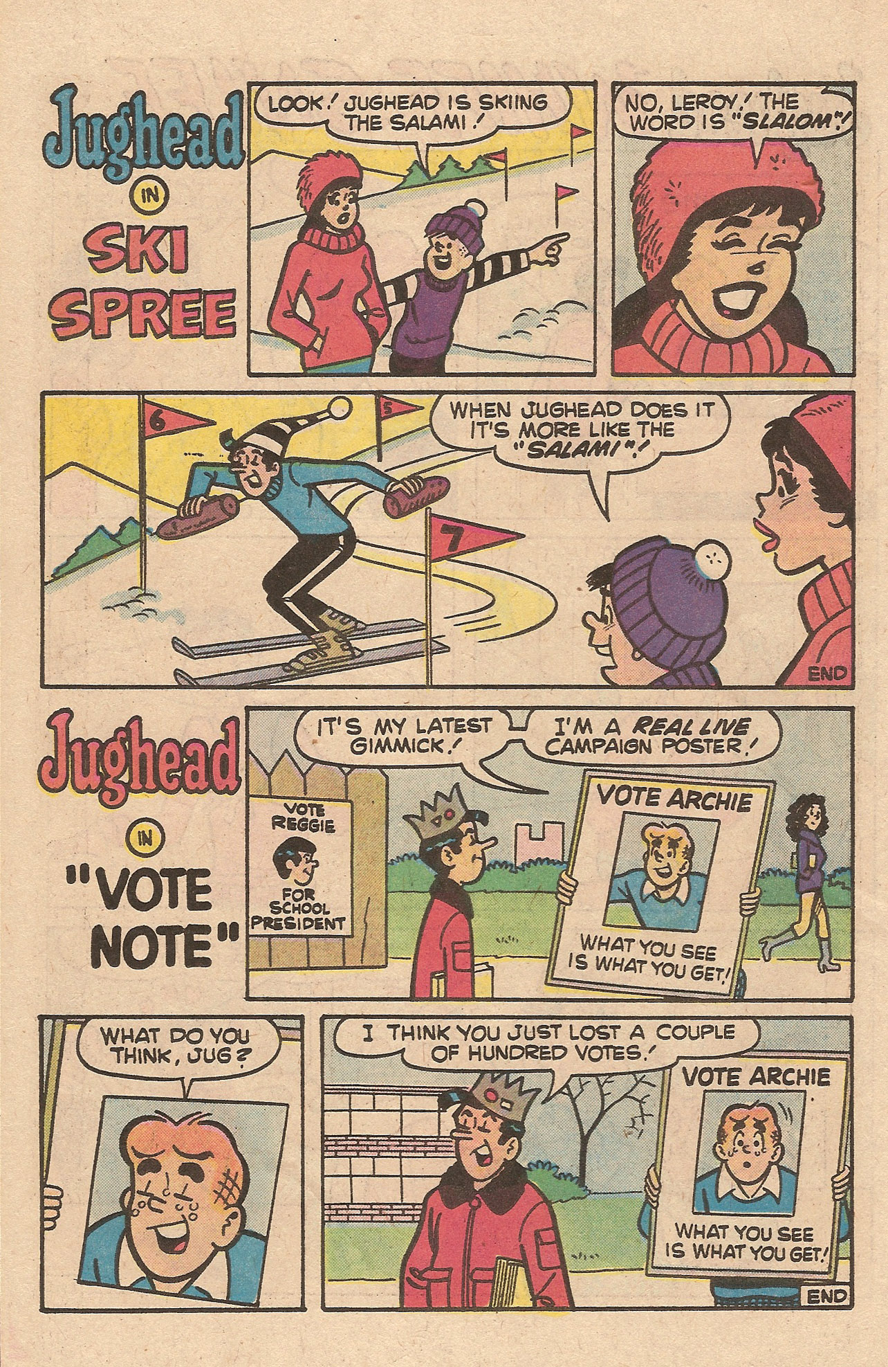 Read online Jughead's Jokes comic -  Issue #63 - 14
