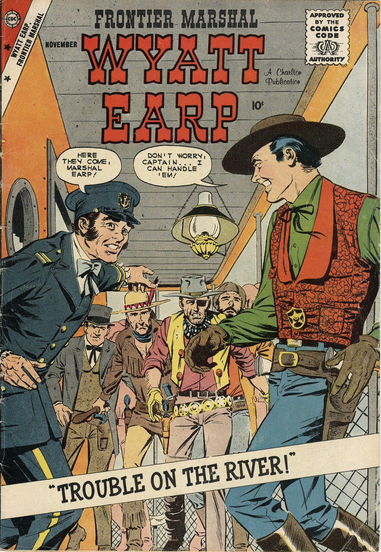 Read online Wyatt Earp Frontier Marshal comic -  Issue #27 - 1